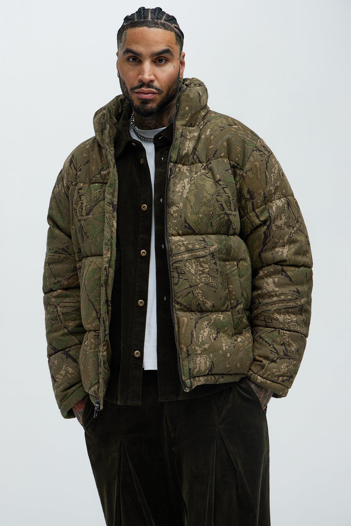 Countryside Puffer Jacket - Camouflage Product Image