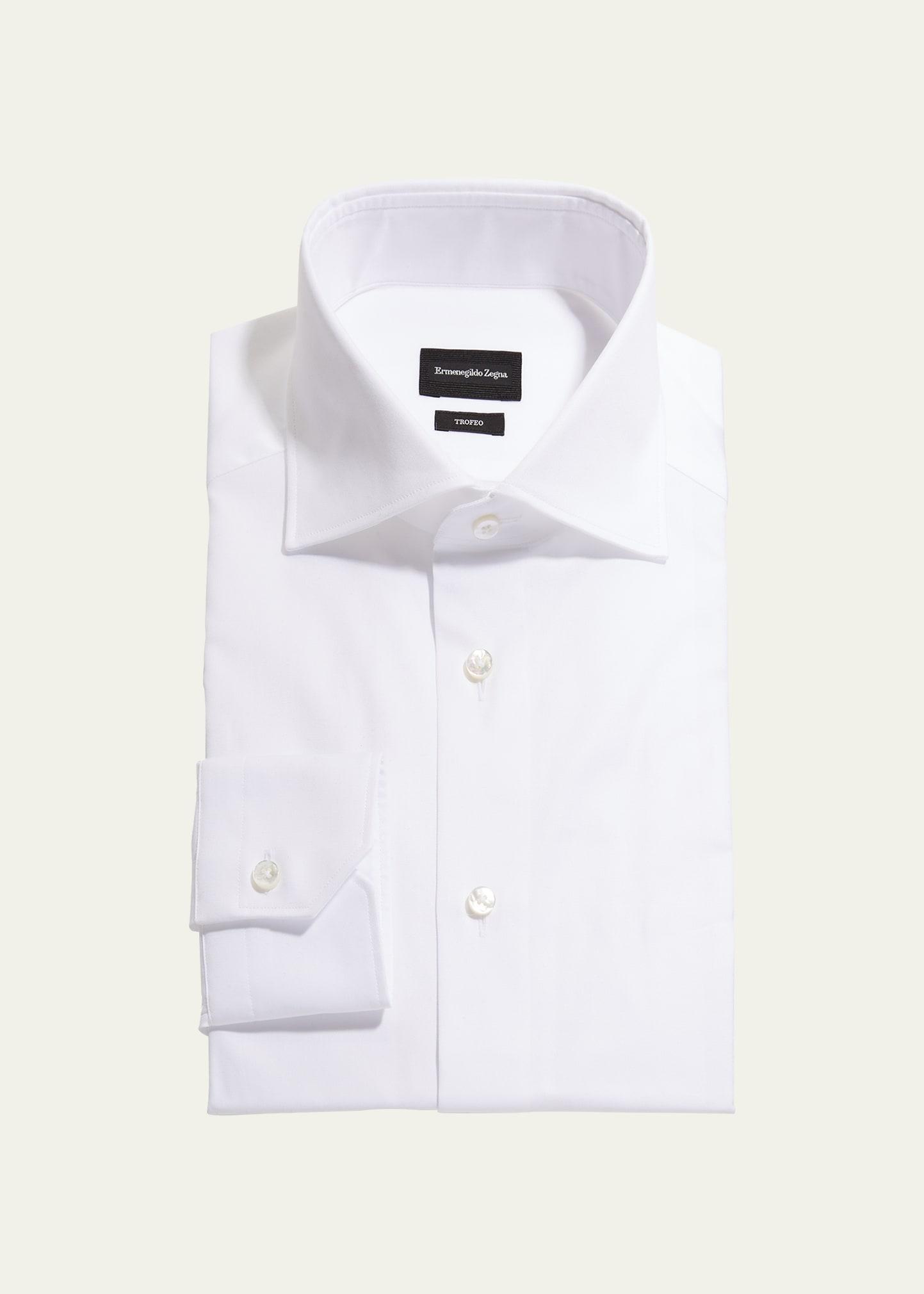Mens Trofeo Cotton Dress Shirt Product Image