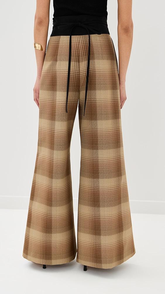 Rosie Assoulin Tie Palazzo Pants | Shopbop Product Image