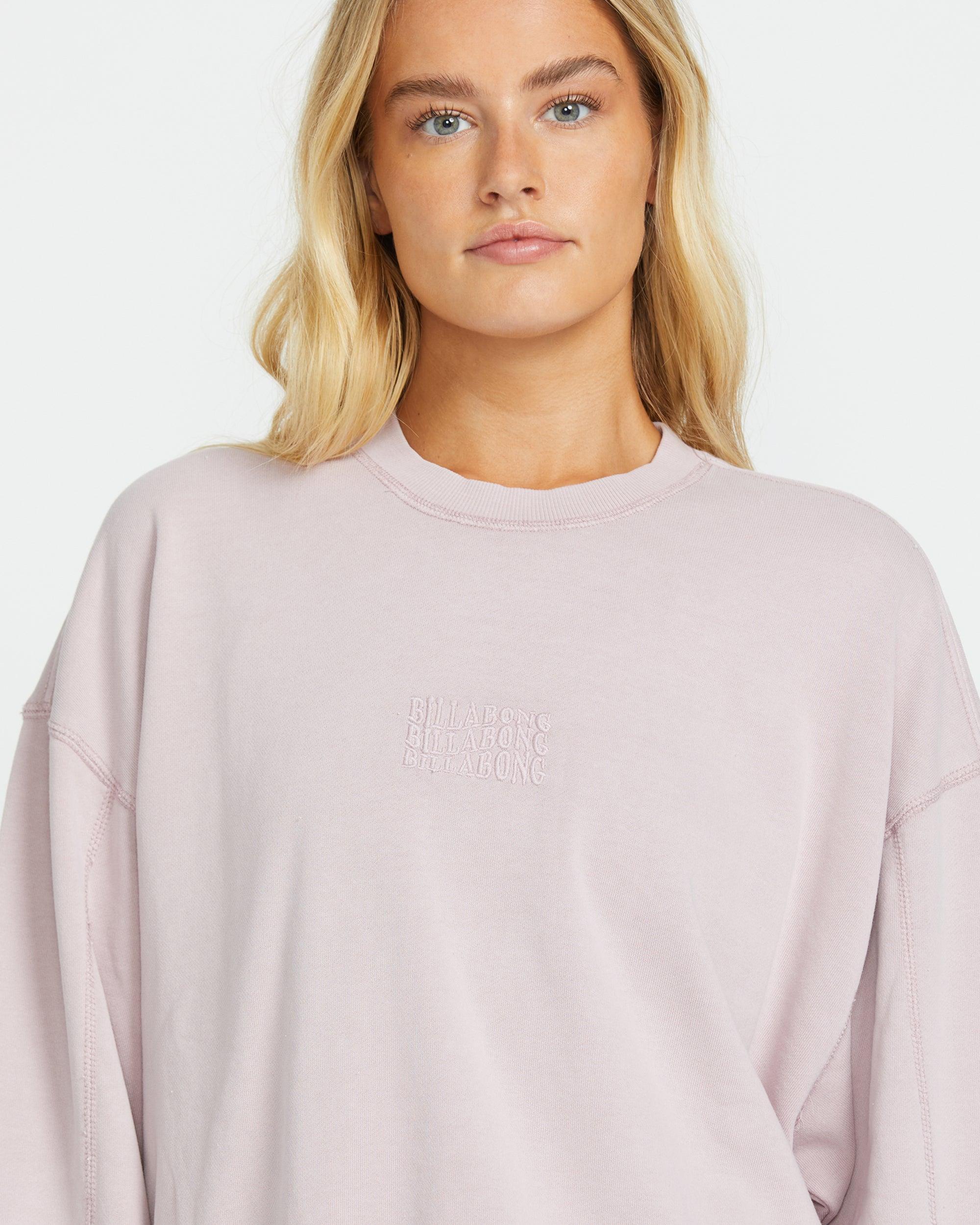 So Typical Kendal Crew Sweatshirt  - Haze Female Product Image