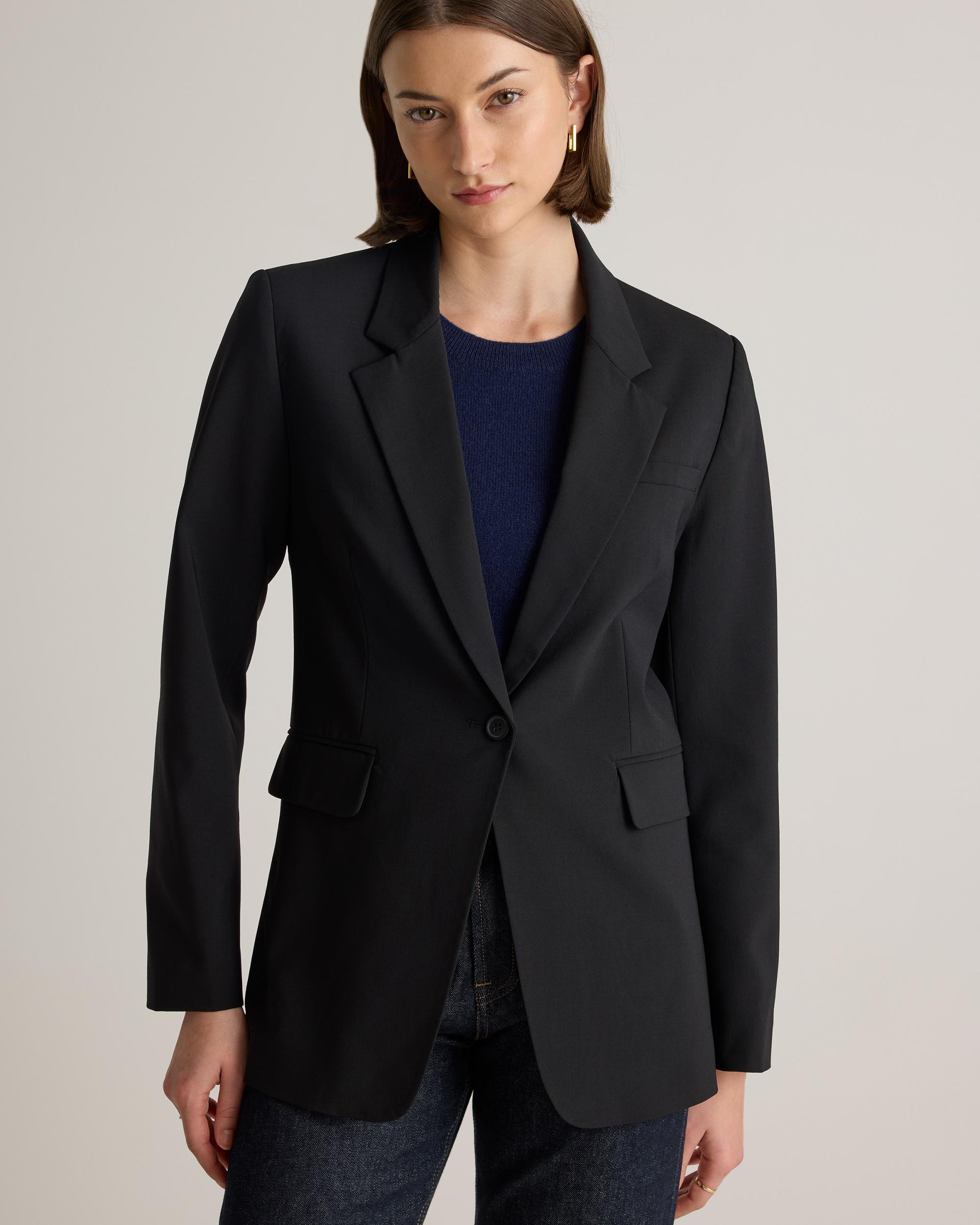 Quince | Women's Italian Wool Long Blazer Product Image