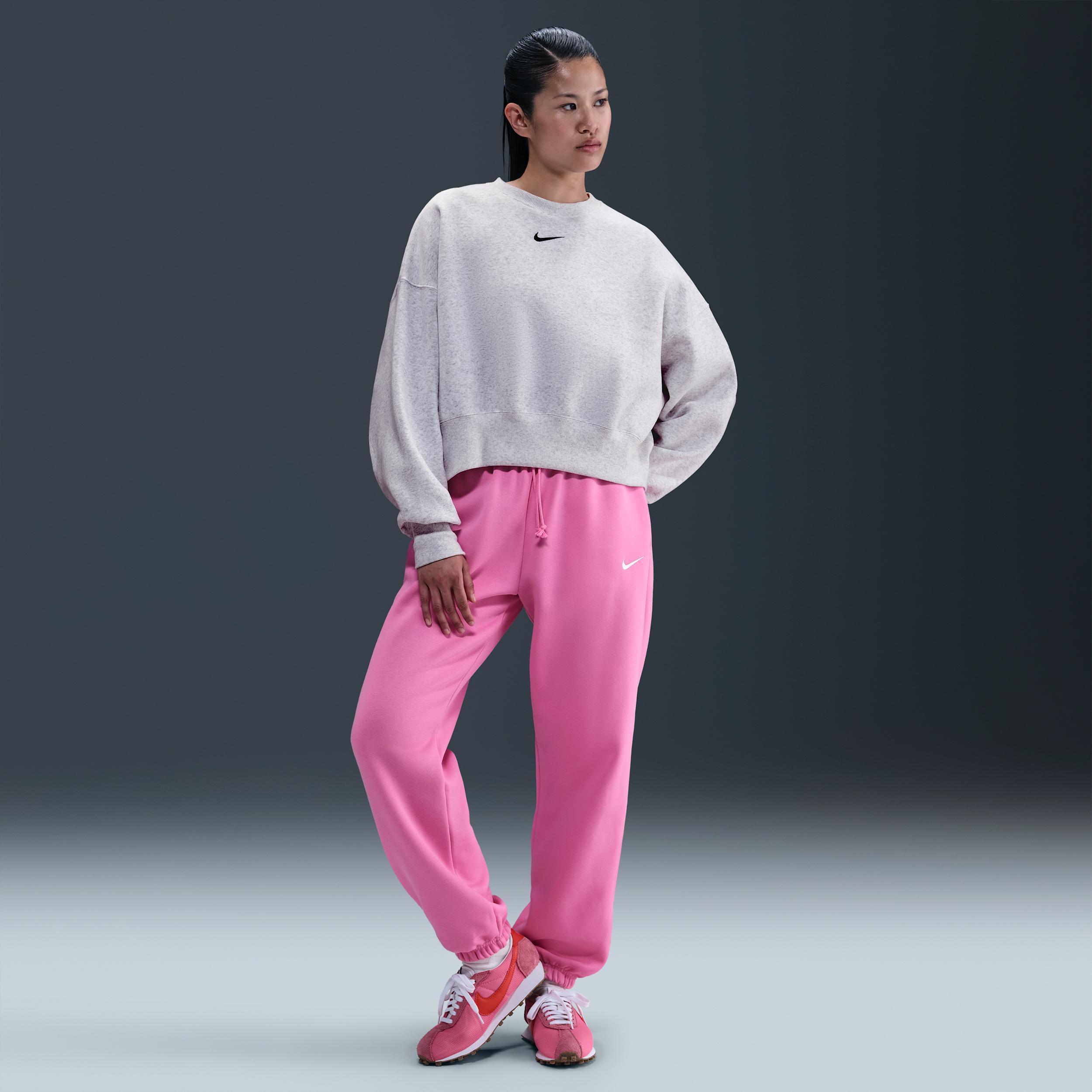 Women's Nike Sportswear Phoenix Fleece Over-Oversized Crew-Neck Sweatshirt Product Image
