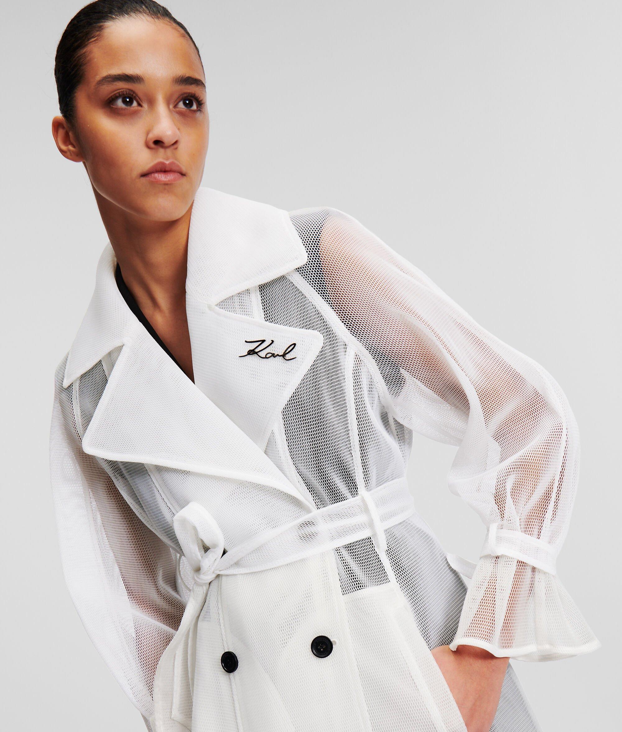 MESH TRENCHCOAT HANDPICKED BY HUN KIM Product Image