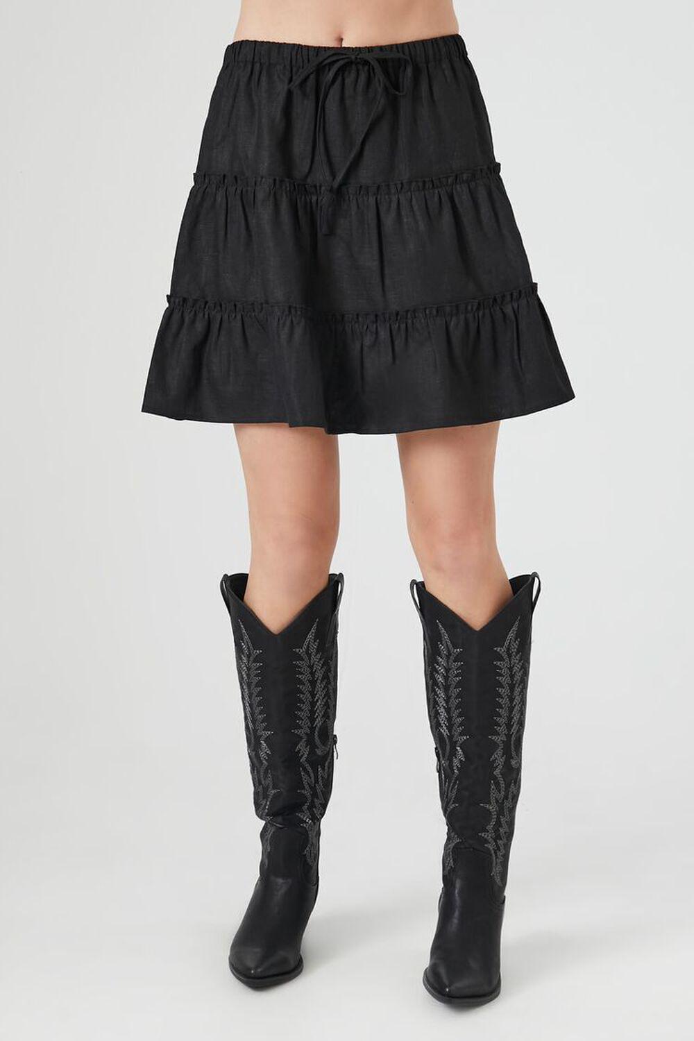 Peasant Mini Skirt | Forever 21 Product Image