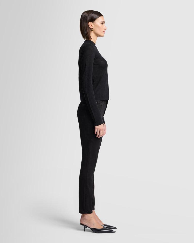Cashmere Mock Neck Sweater Product Image