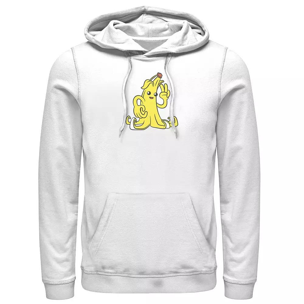 Men's Fortnite Peely Peace Hoodie, Size: Large, White Product Image