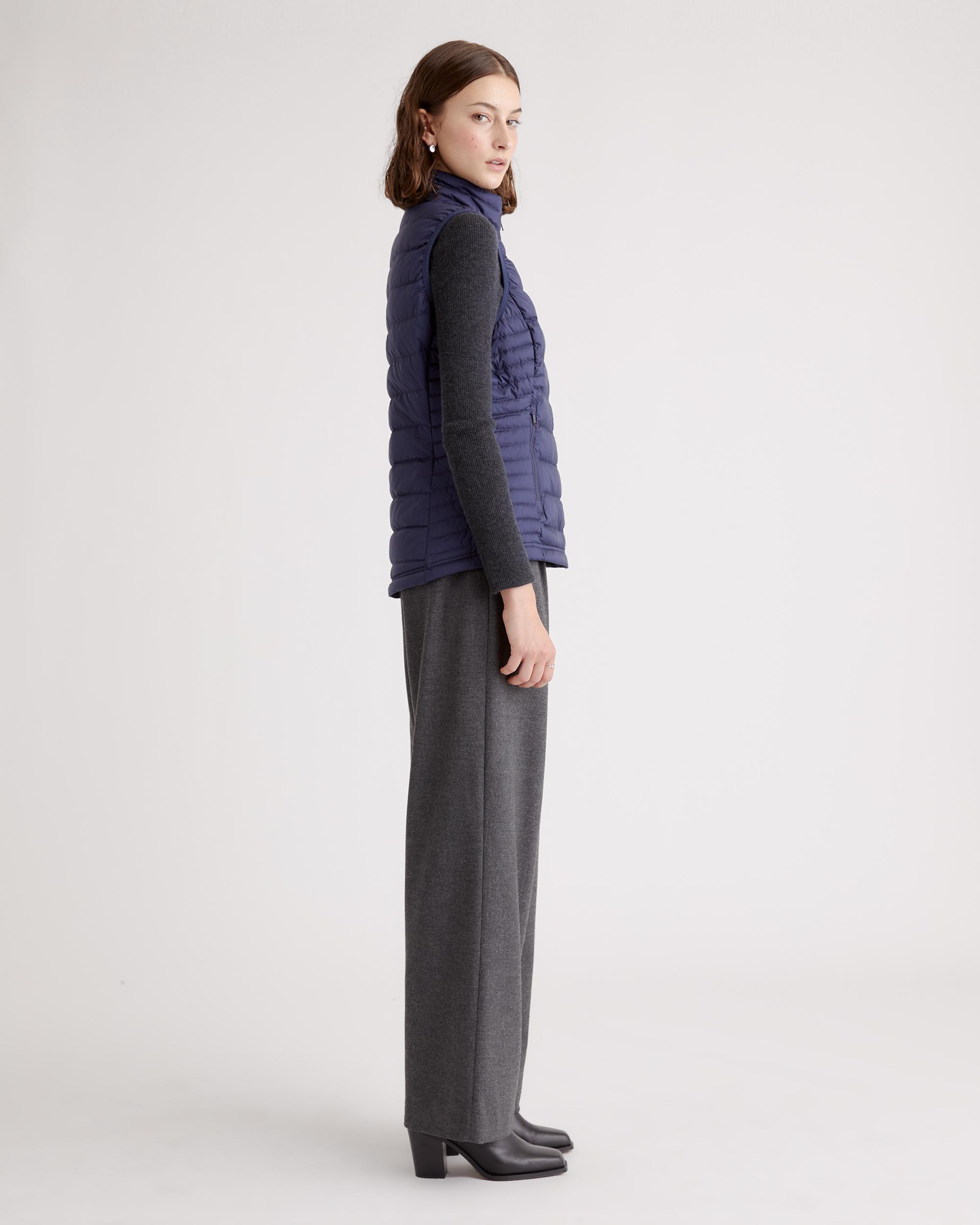 Quince | Women's Lightweight Down Packable Puffer Vest Recycled Polyester Product Image
