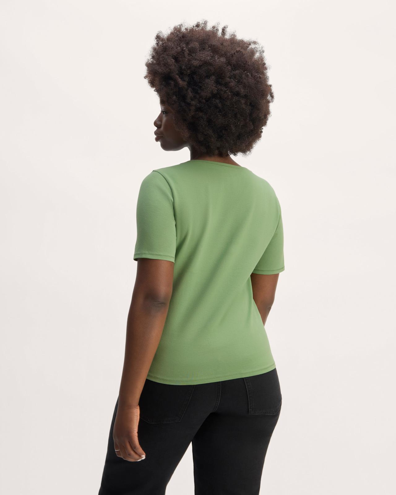 The Form Scoop-Neck Tee Product Image