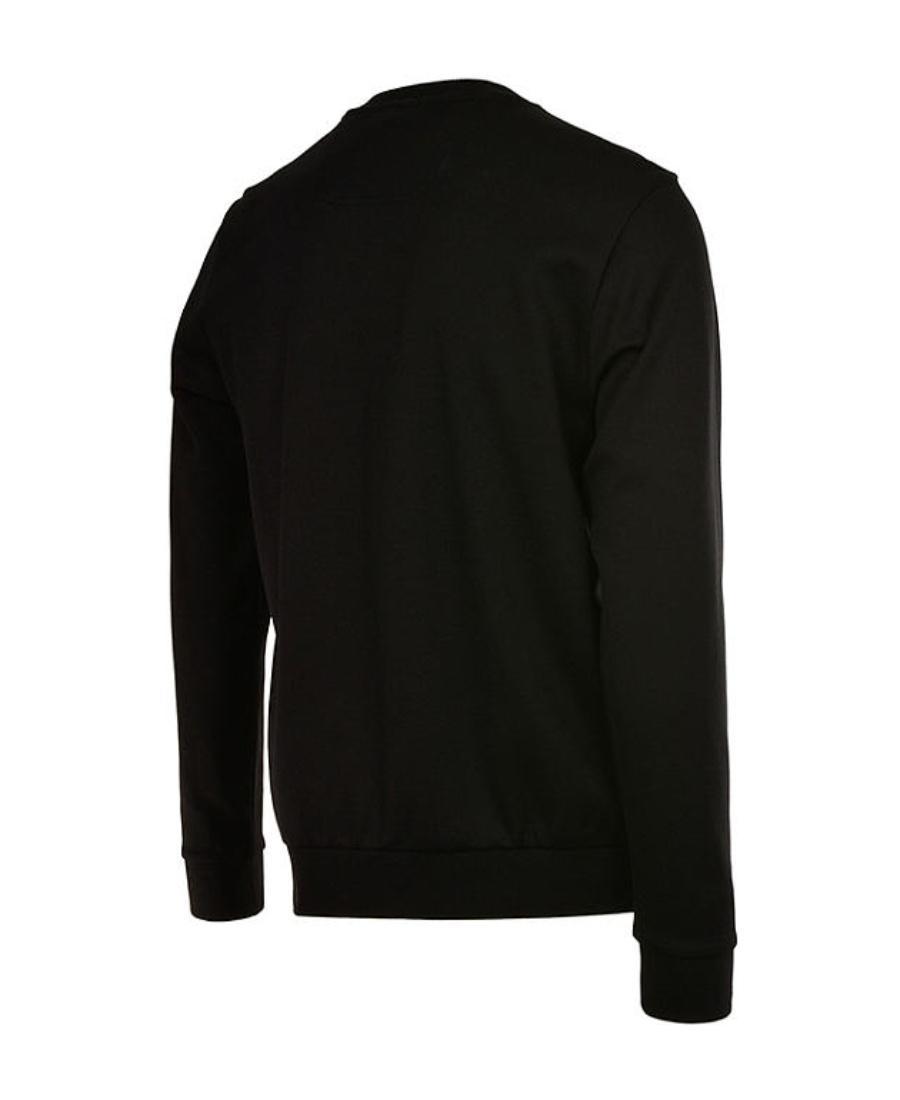 HUGO BOSS Colle-neck Color Contrast Sweater In Black Product Image