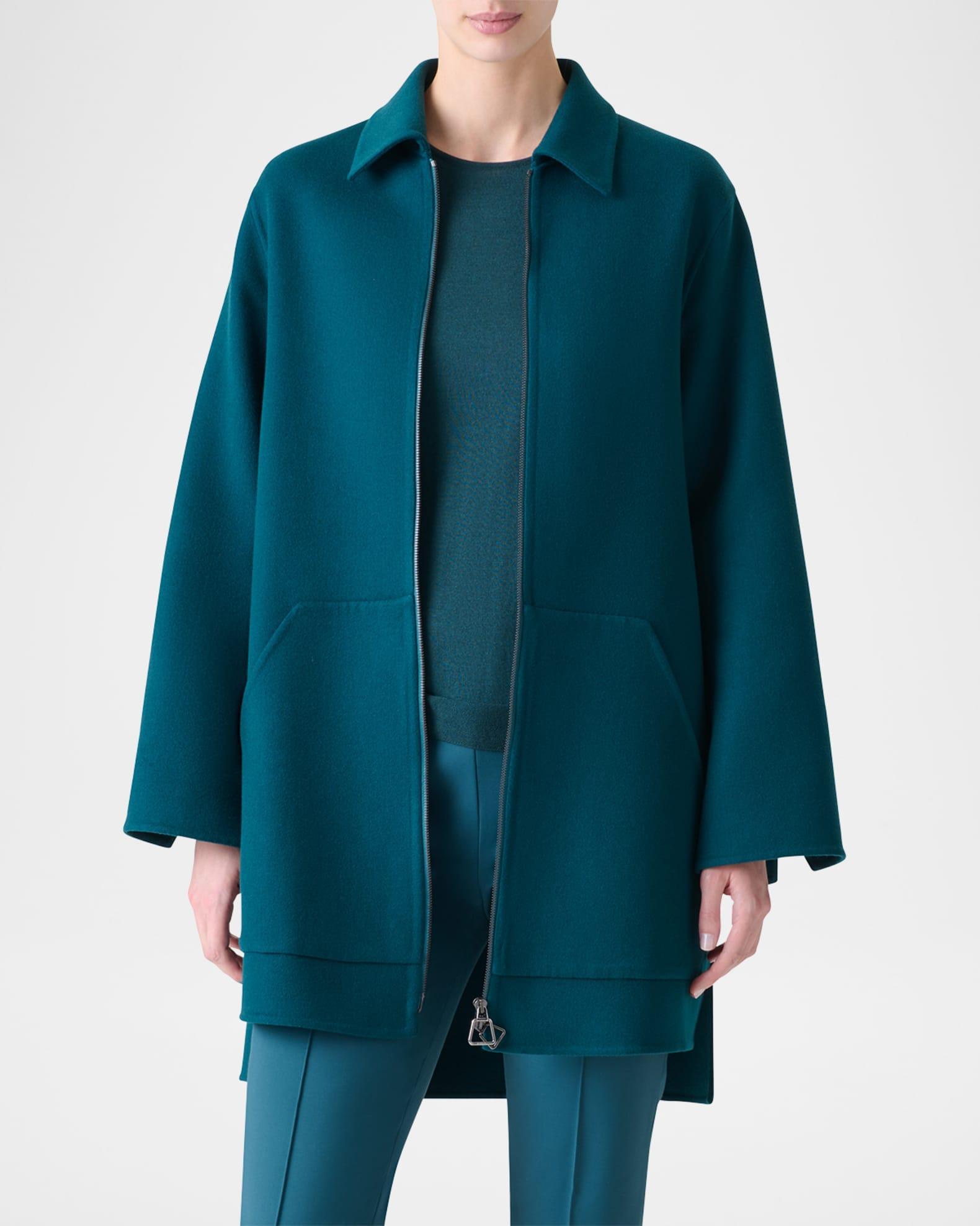 Fabiola Double-Face Cashmere Coat Product Image
