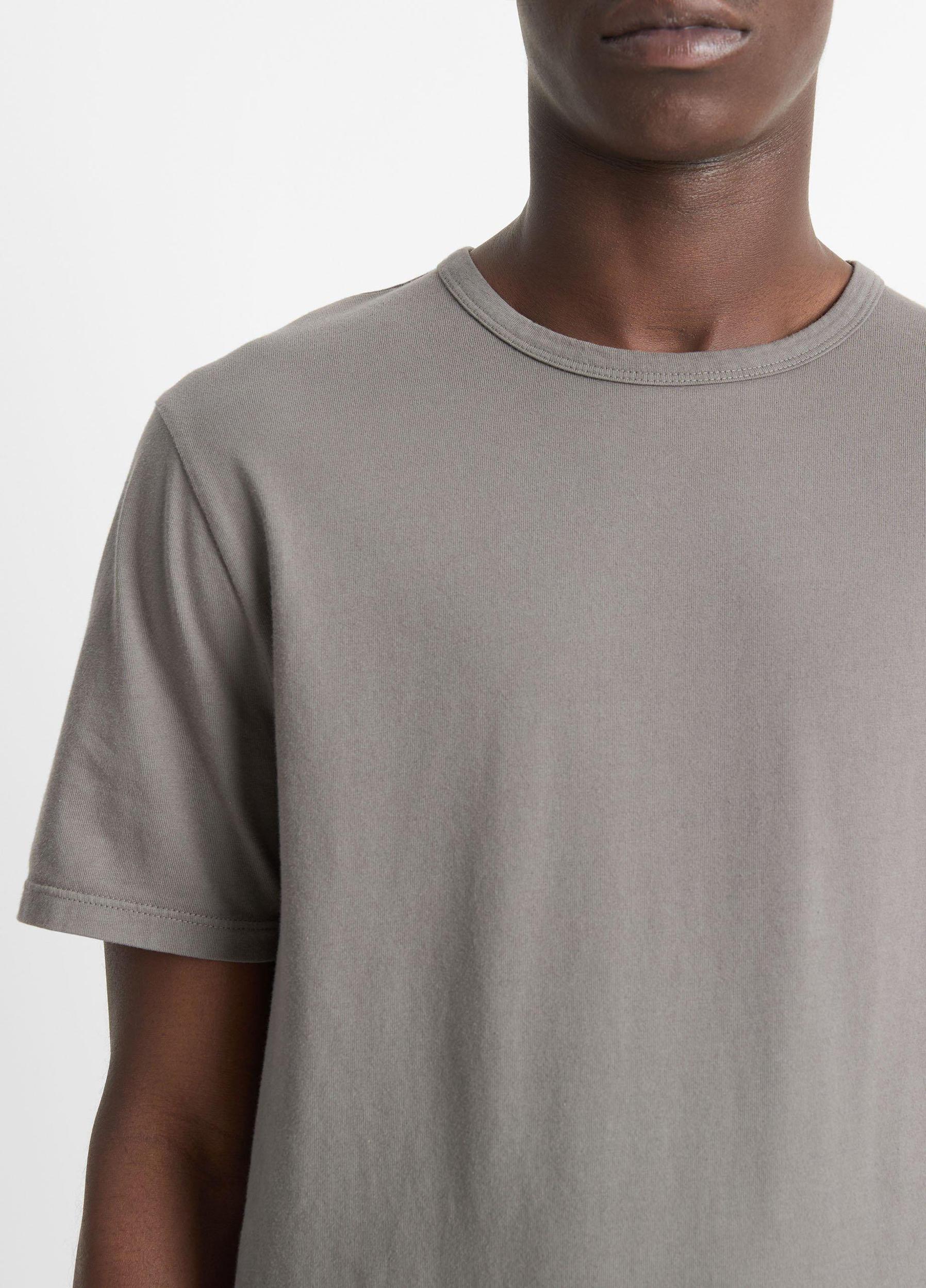 Mens Garment Dye Cotton T-Shirt Vince Product Image
