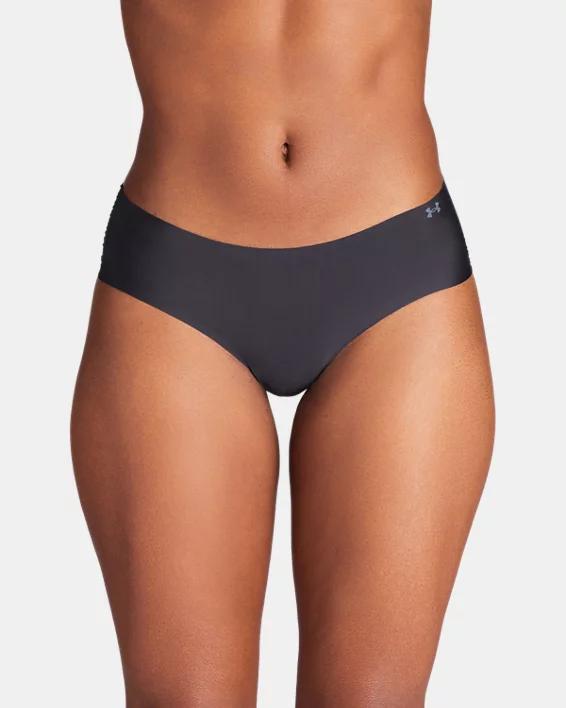 UA Pure Stretch Womens 3-Pack No Show Hipster Product Image