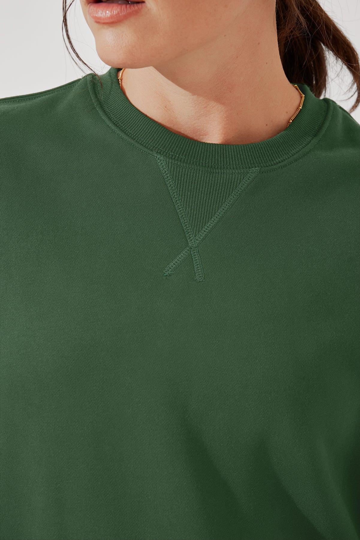 Cloud Crewneck Sweater - Merlot Product Image