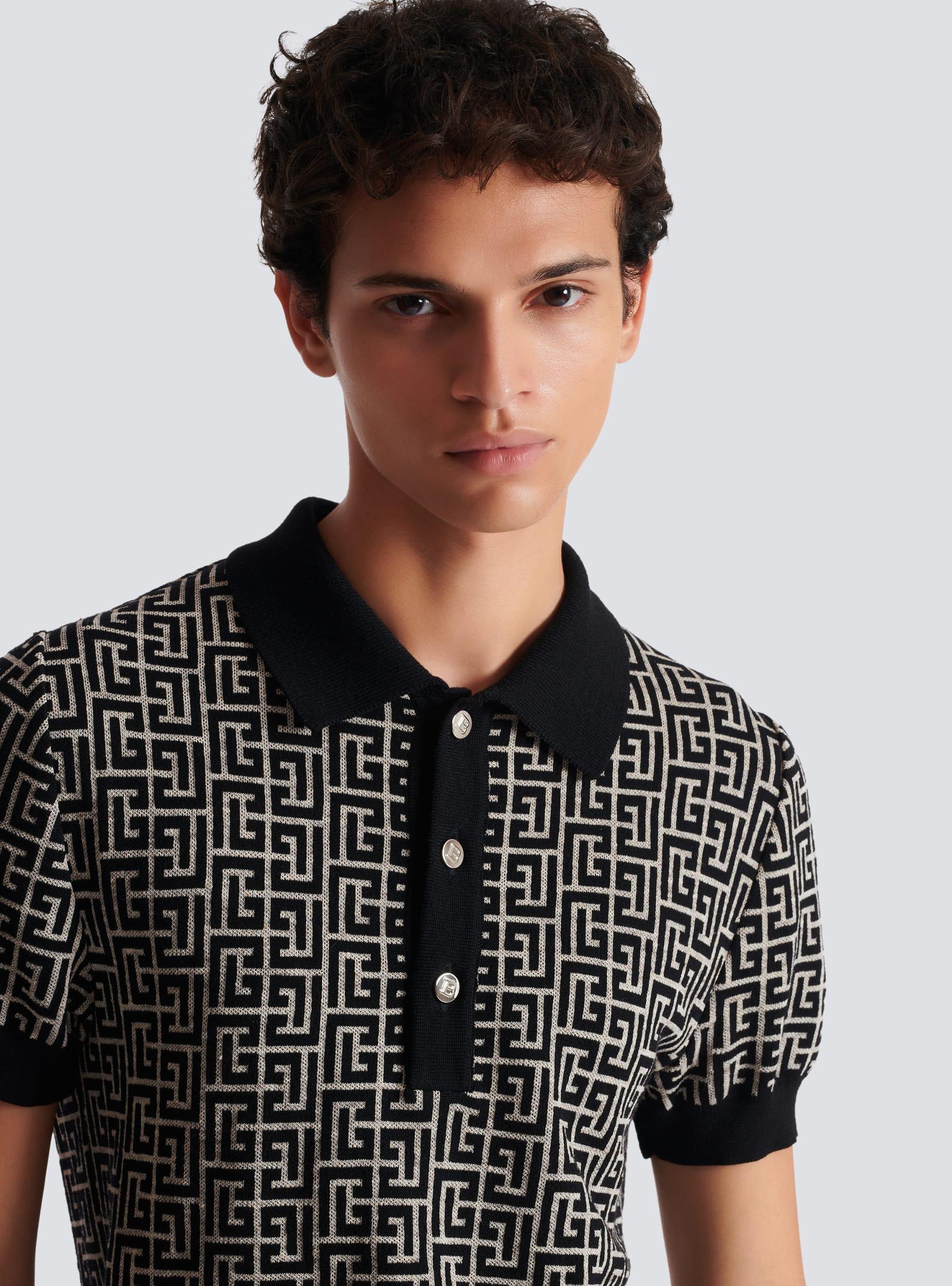Monogrammed polo shirt Product Image