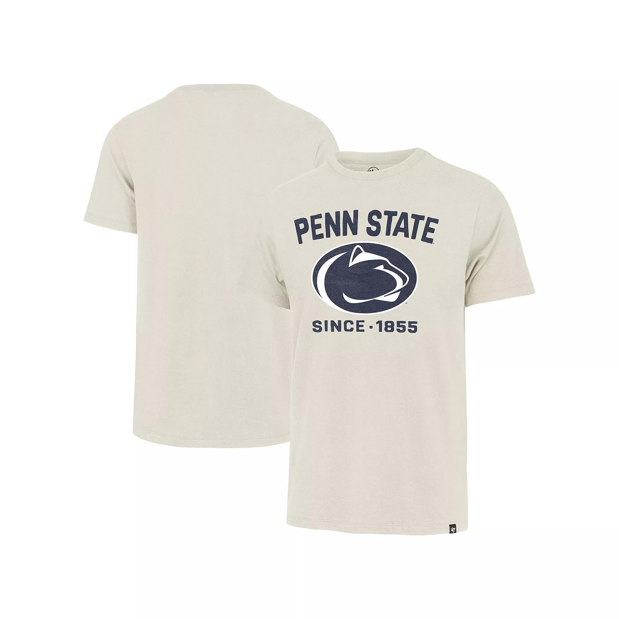 Men's '47 Cream Penn State Nittany Lions Duster Franklin T-Shirt, Size: Large, Beige Product Image