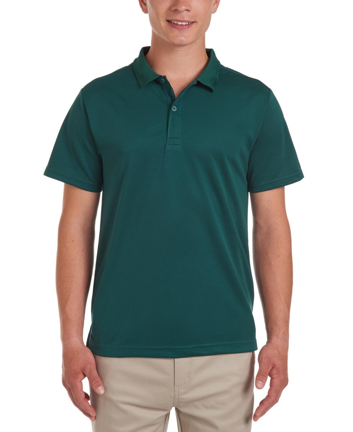 Nautica Young Men Uniform Short Sleeve Performance Stretch Polo Product Image