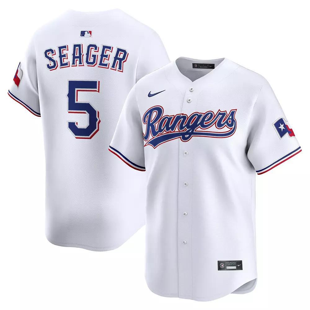 Men's Nike Corey Seager White Texas Rangers Alternate Limited Player Jersey, Size: 4XL Product Image