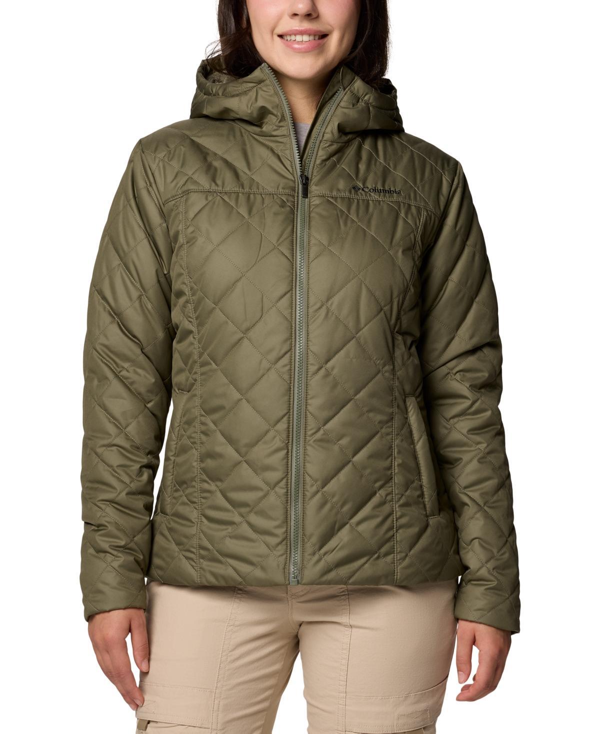 Women's Columbia Copper Crest II Hooded Jacket, Size: XXL, Serenity Product Image
