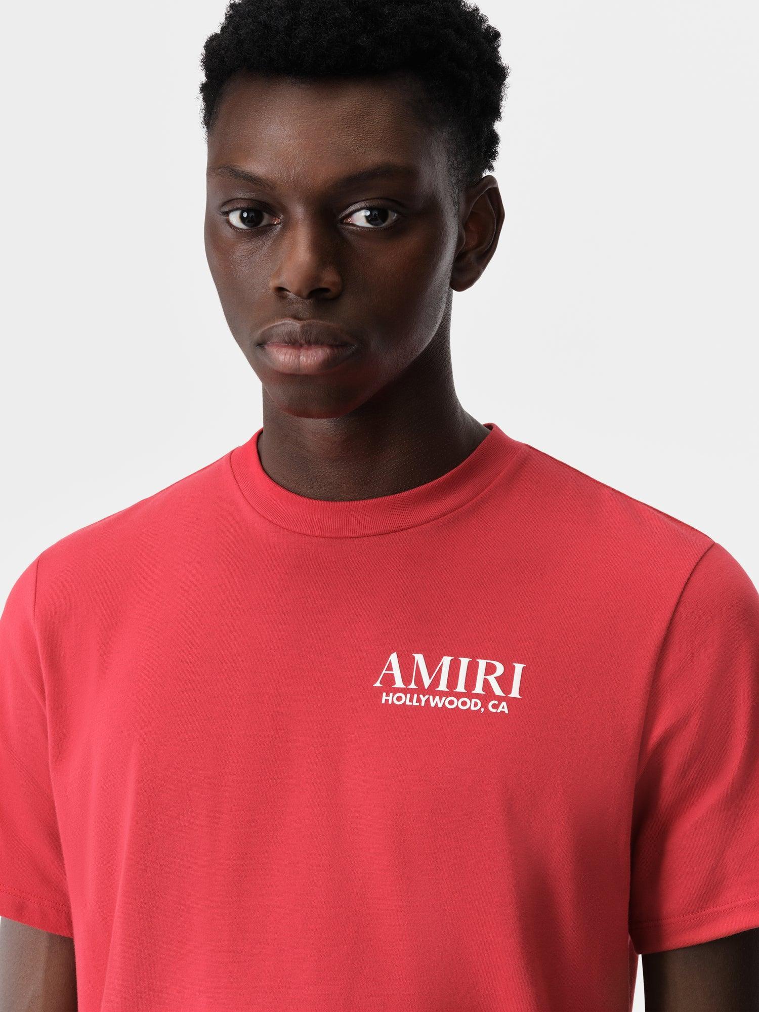 BONES STACKED TEE - Red Male Product Image
