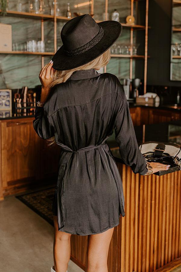 Runway Revelry Romper in Black Product Image