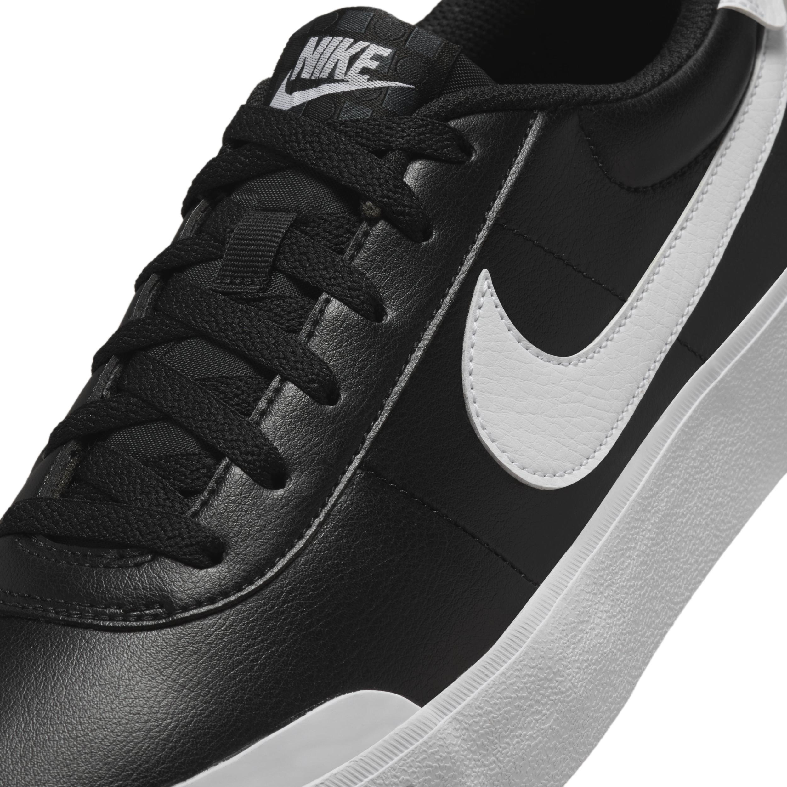 Nike Court Shot Men's Shoes, Size: 7, Black White Product Image