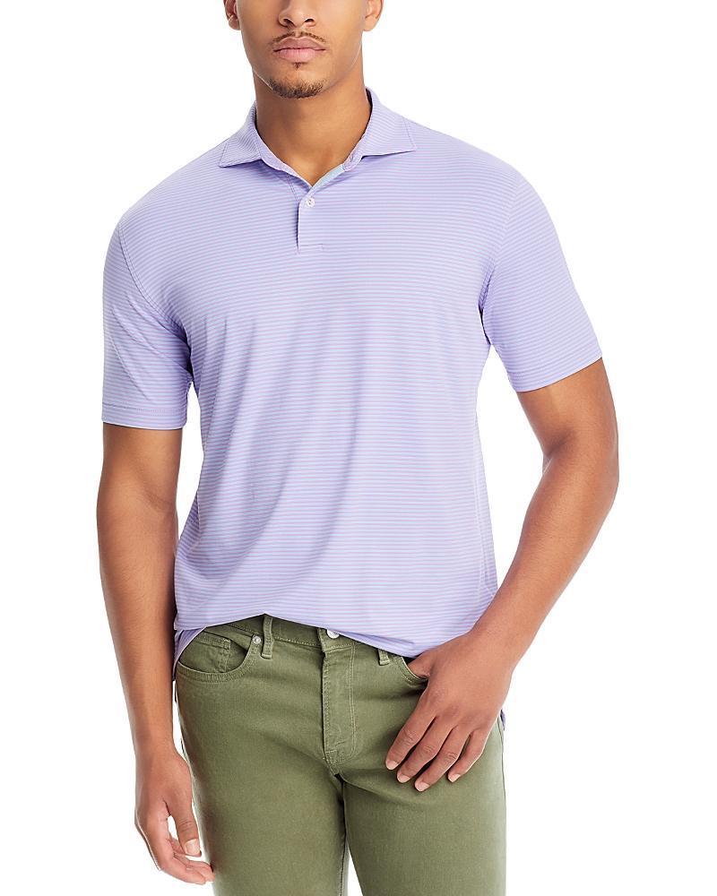 Men's Ambrose Stripe Performance Jersey Polo Shirt Product Image