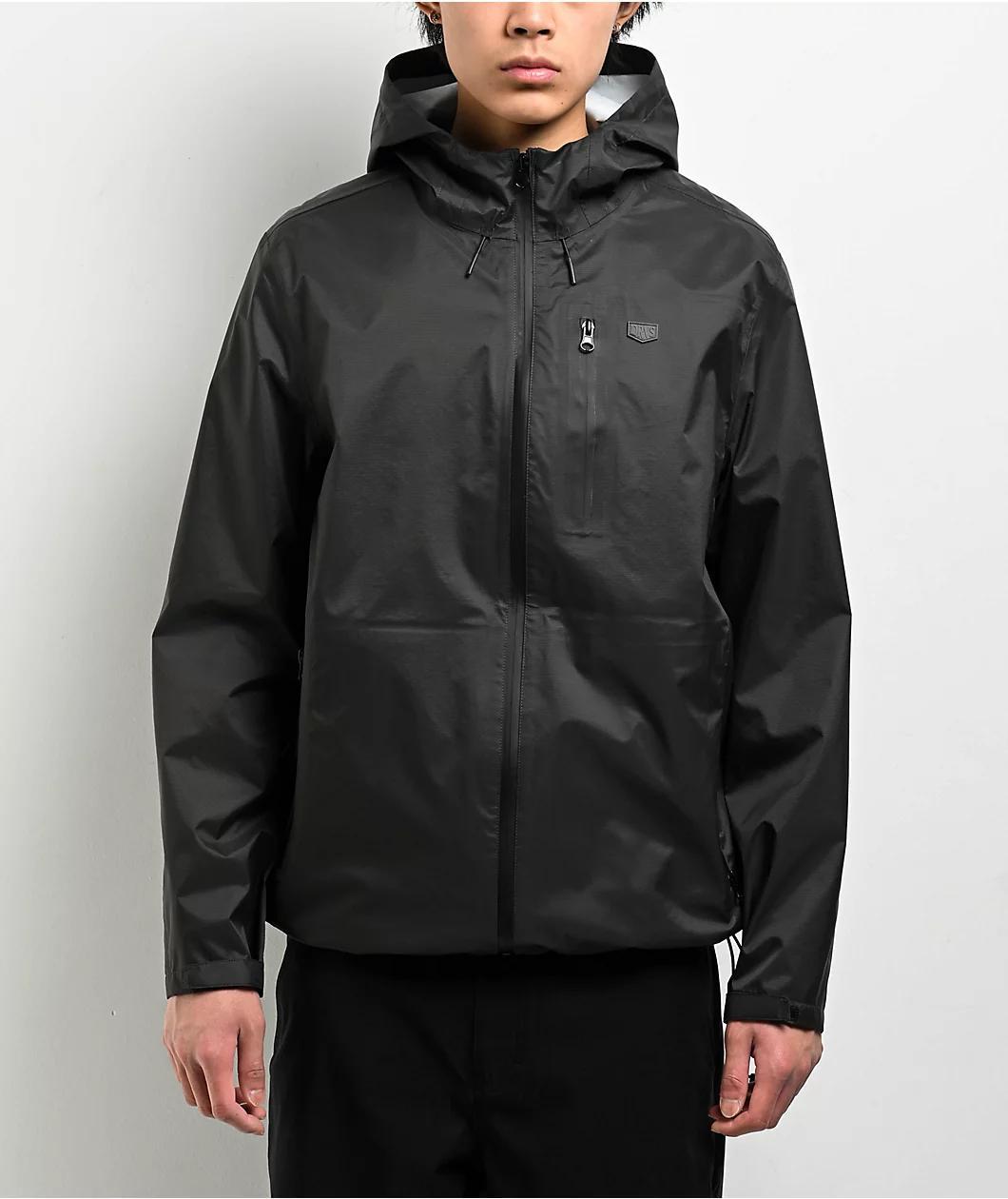 Dravus Tidal Black Rain Jacket Product Image