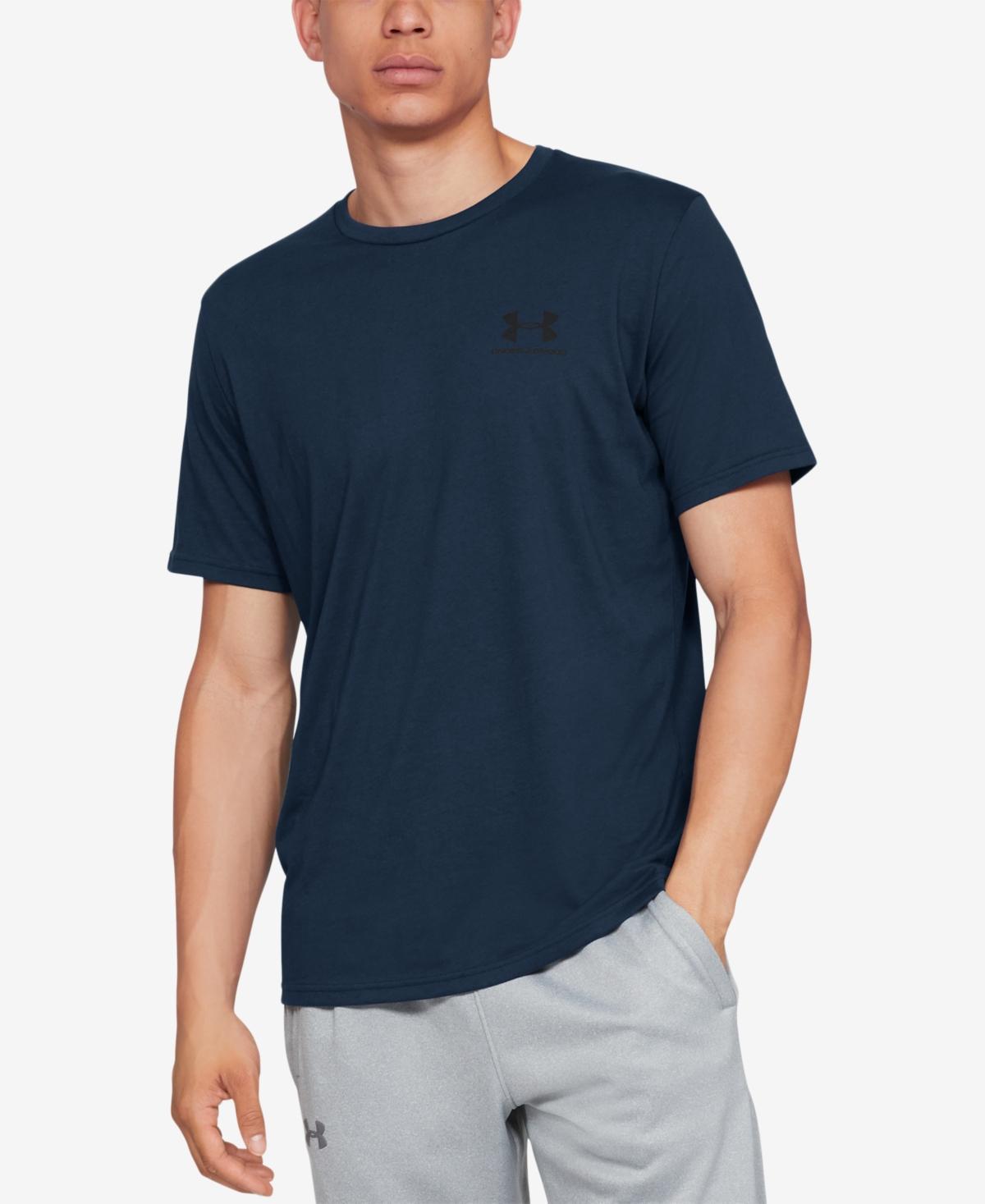 Men's Under Armour Sportstyle Tee, Size: Small, Black Product Image