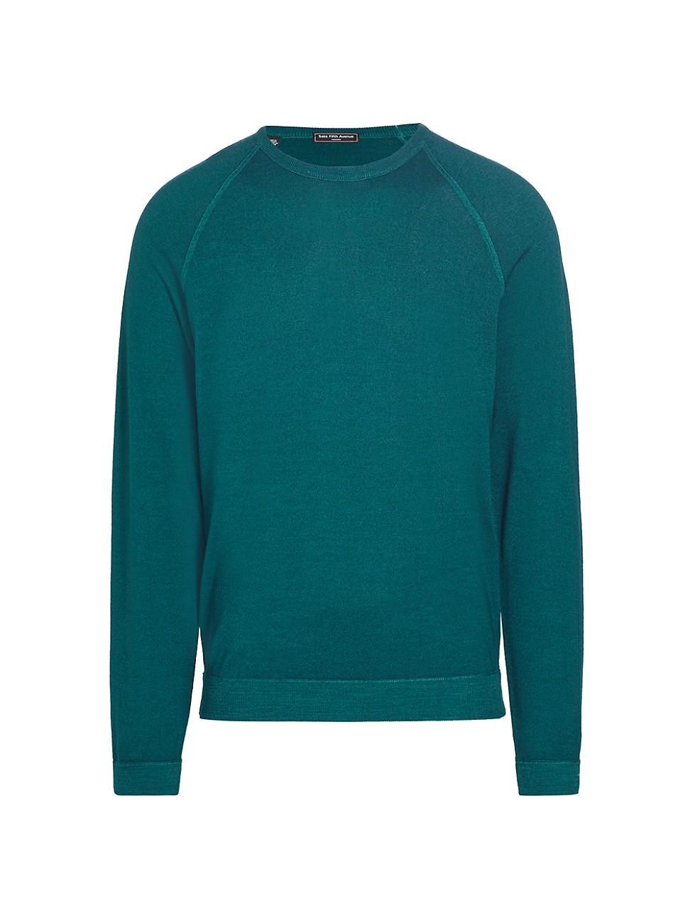 Mens COLLECTION Wool Crewneck Slim-Fit Sweater Product Image