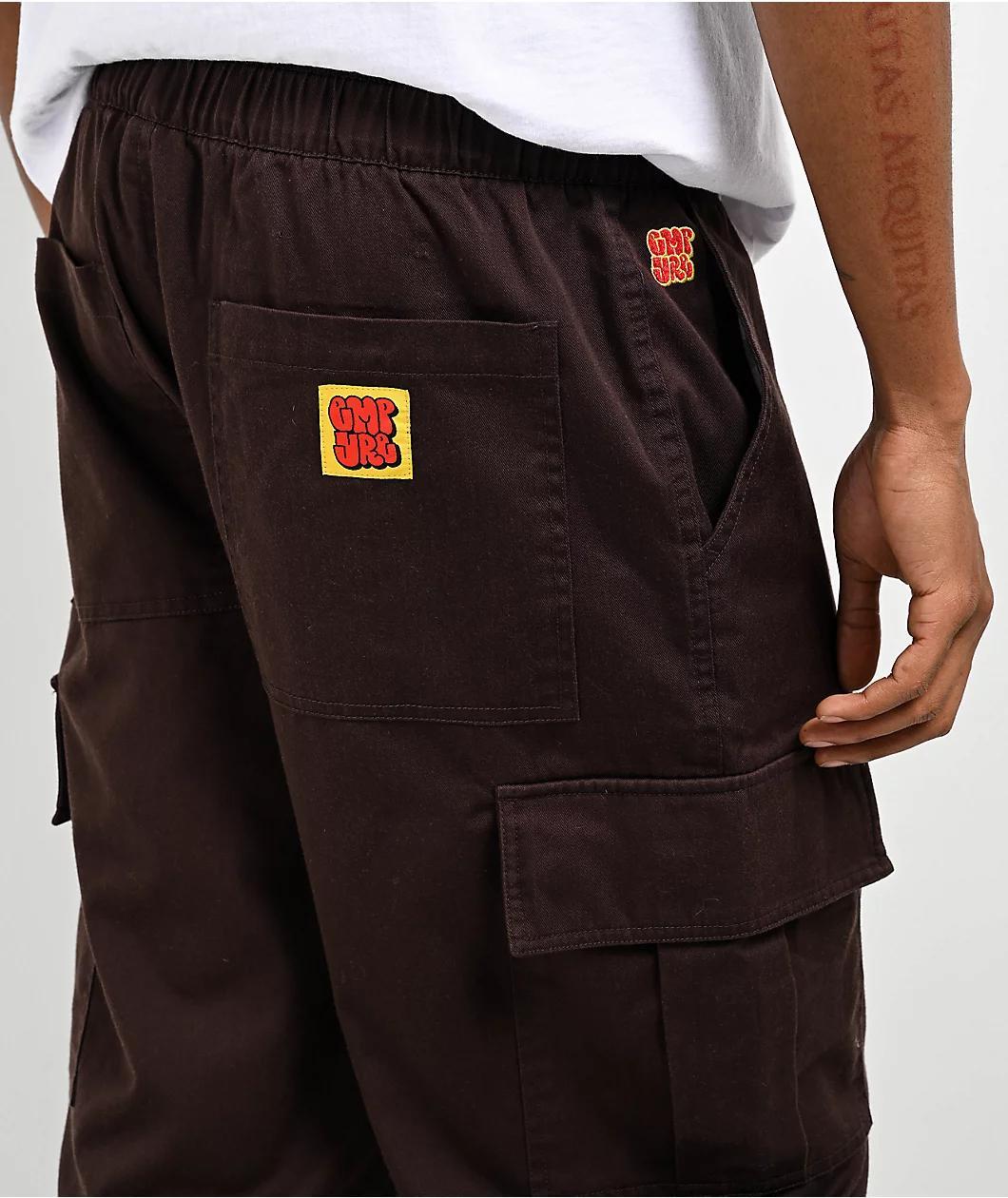 Empyre Brown Zip Off Cargo Skate Pants Product Image