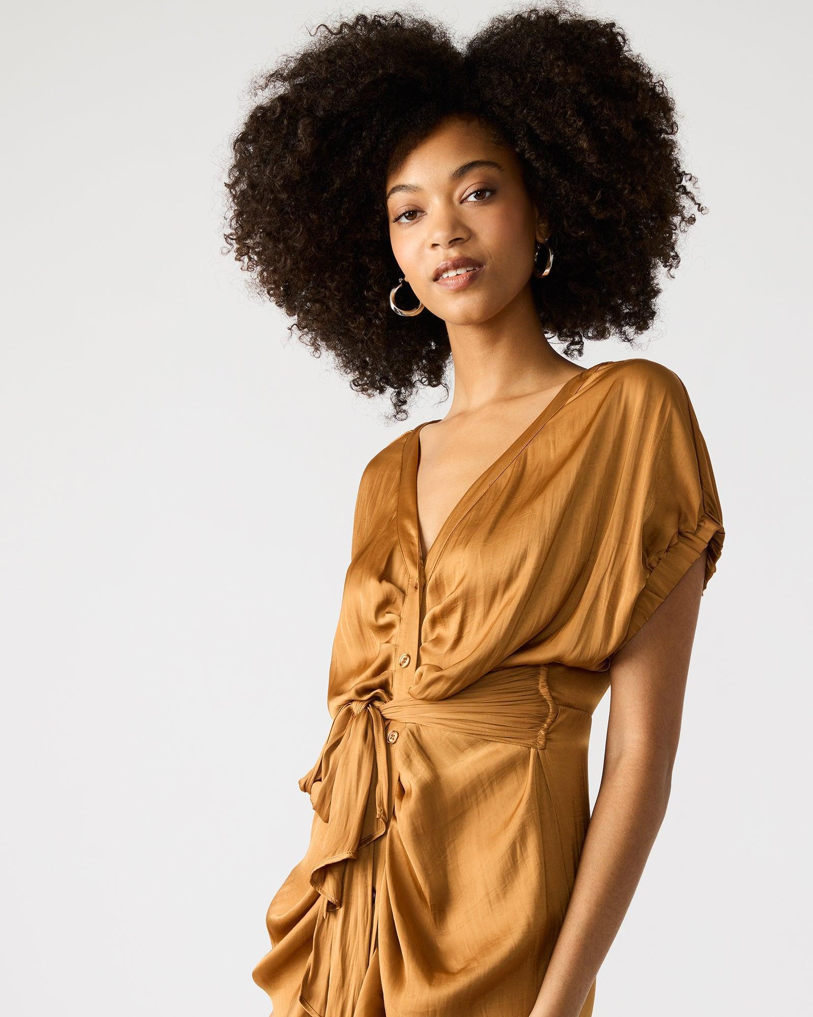 BRUNO DRESS CARAMEL Female Product Image
