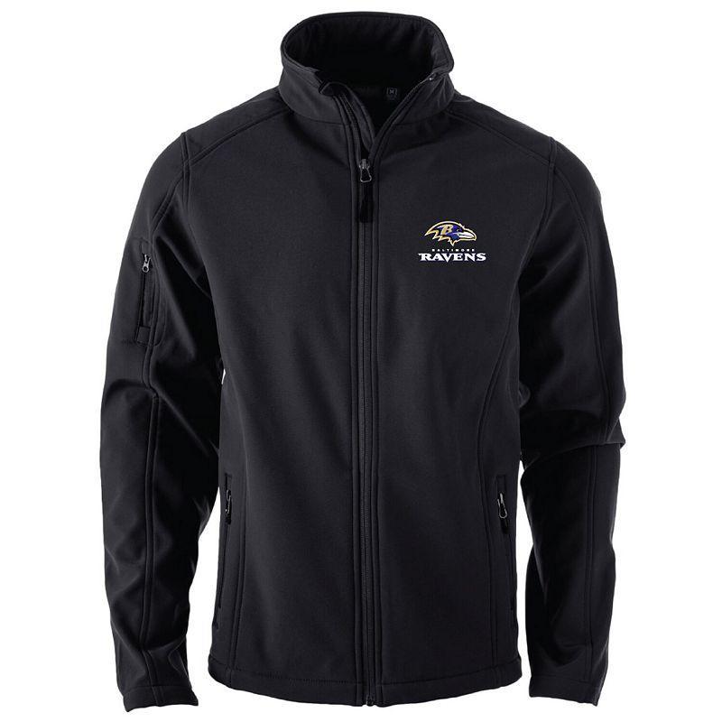 Men's Dunbrooke Black Minnesota Vikings Sonoma Softshell Full-Zip Jacket, Size: Small Product Image