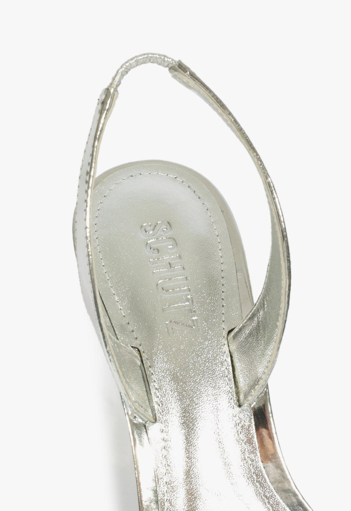 Scarlett Sling Mid Metallic Sandal Product Image