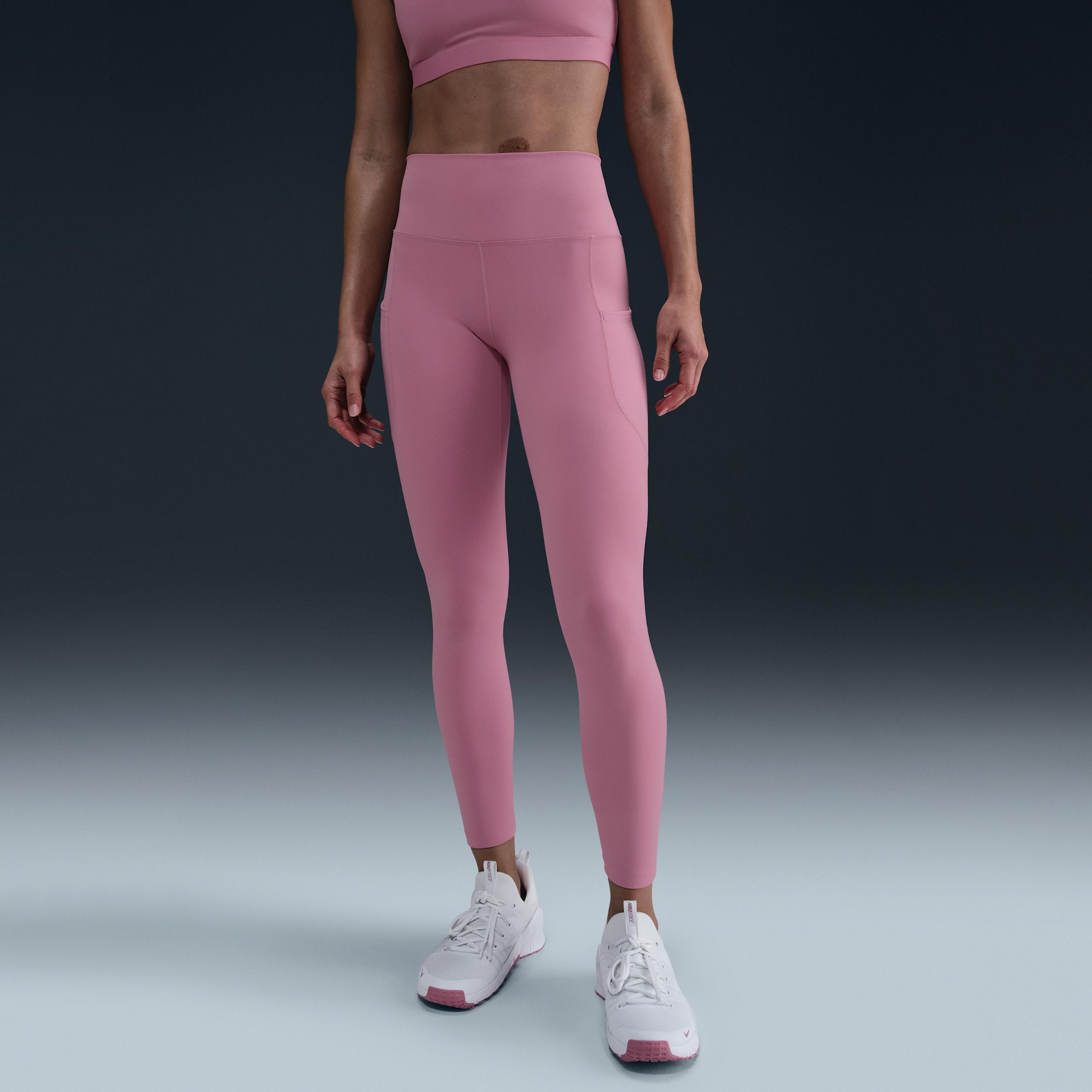 Nike Women's One High-Waisted 7/8 Leggings with Pockets Product Image