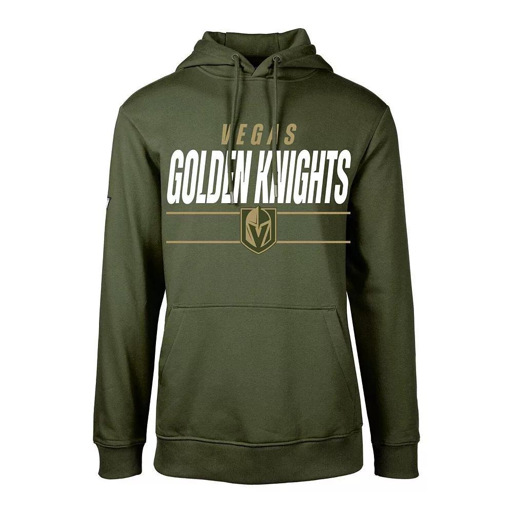 Youth Levelwear Olive Vegas Golden Knights Podium Fleece Pullover Hoodie, Boy's, Size: YTH Large, Lvk Team Product Image