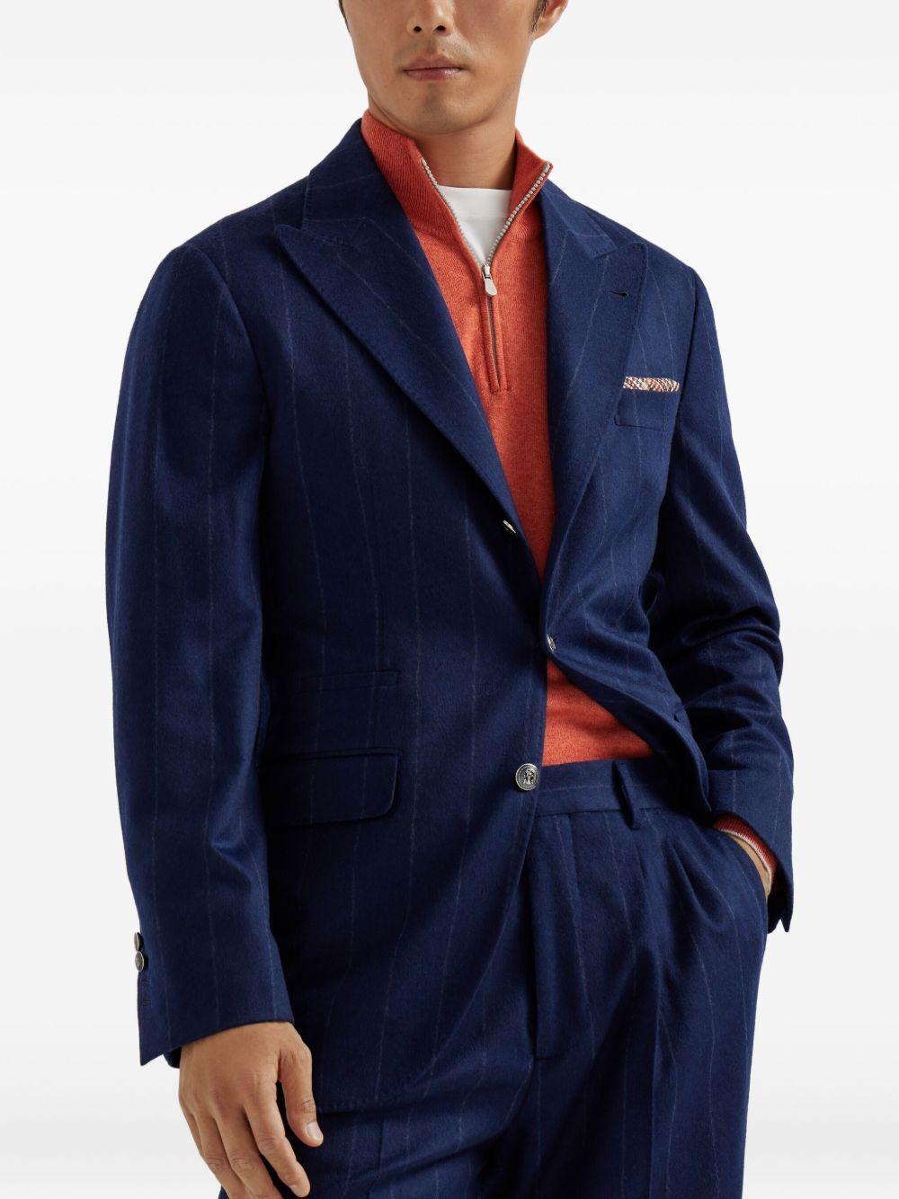 chalk stripe blazer Product Image