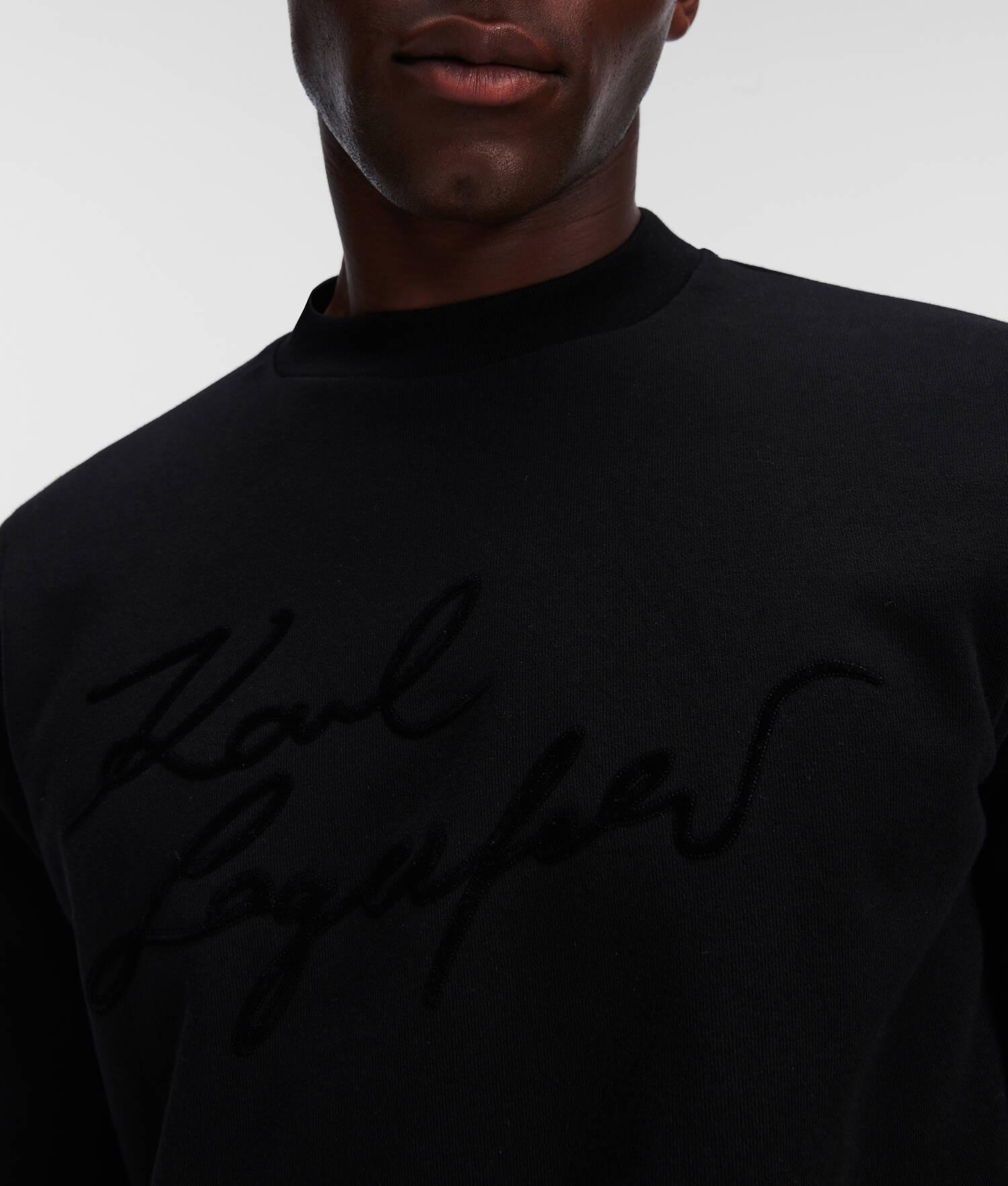 KARL SIGNATURE LOGO SWEATSHIRT Product Image