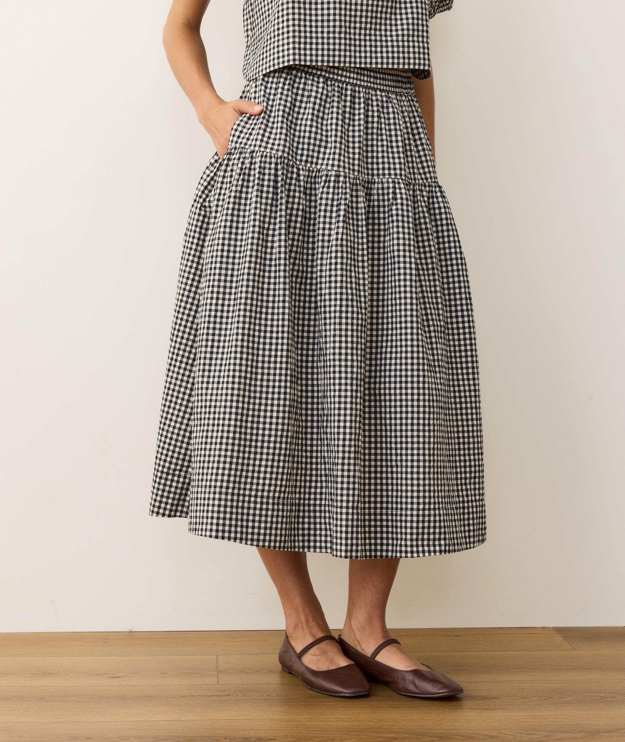 Gia Poplin Skirt Product Image