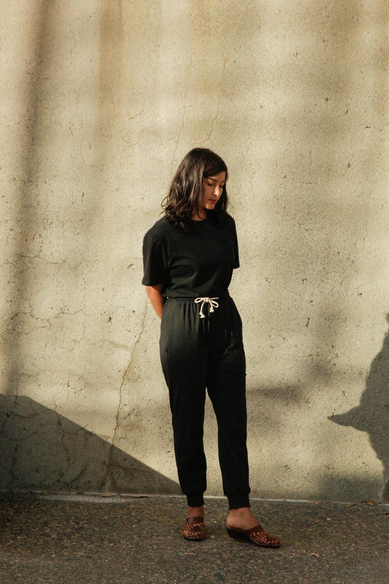 Men's Organic Black Pack: Jogger Pants + Men's Crew Product Image