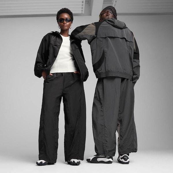 Mens PUMA Mostro Perforated Sneaker - PUMA White / PUMA Black Product Image