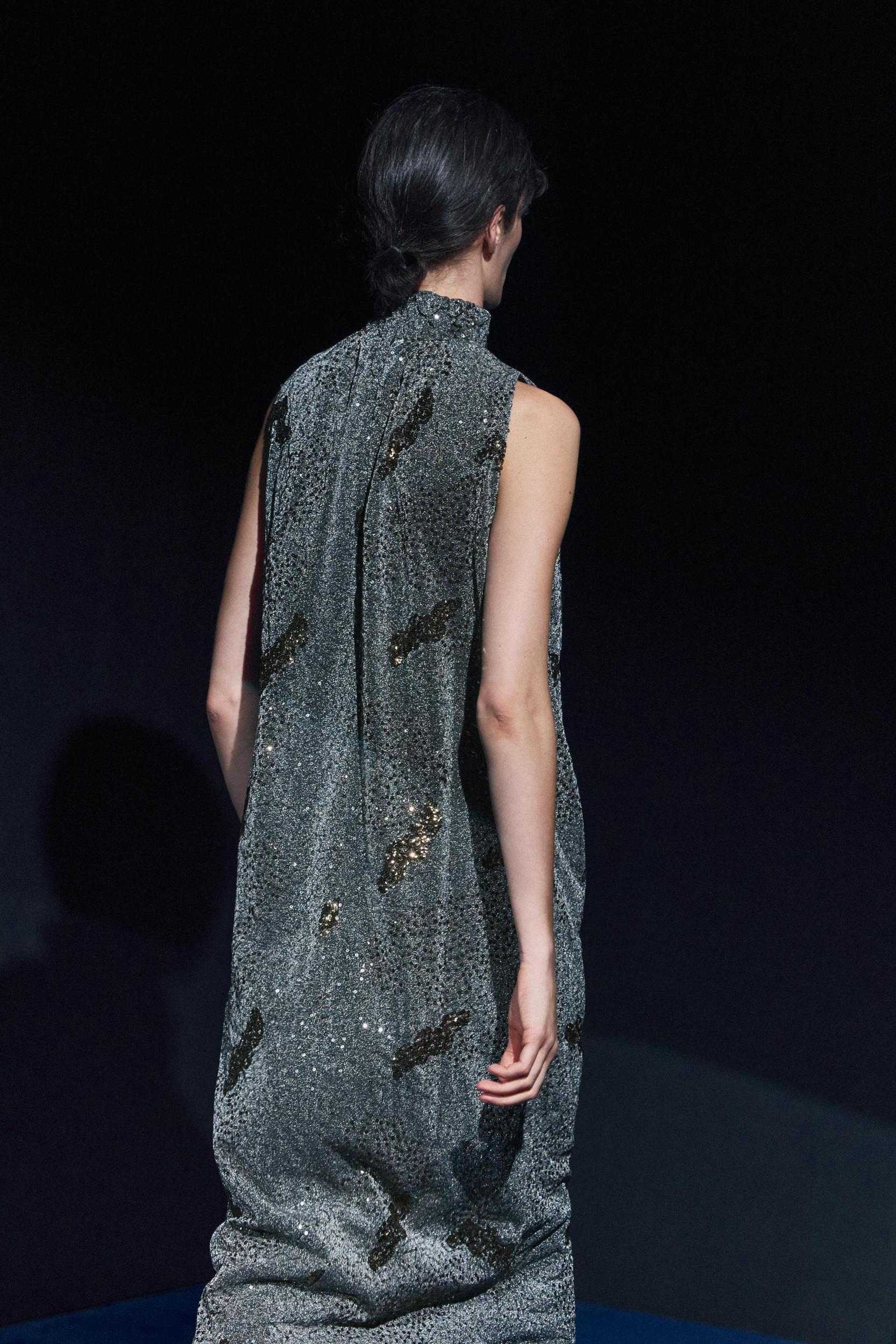 LONG SEQUIN DRESS Product Image