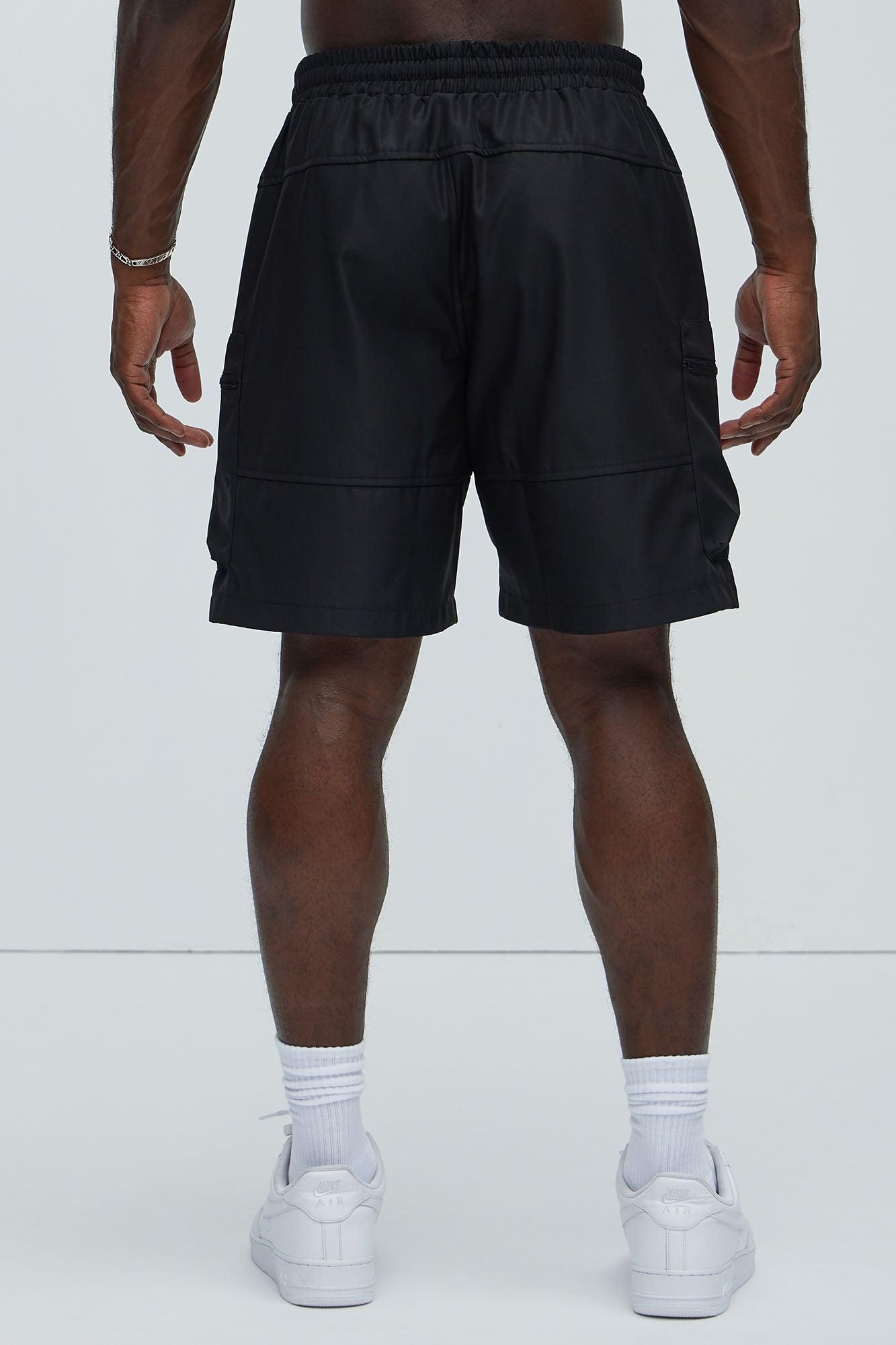Maxey Cargo Shorts - Black Product Image
