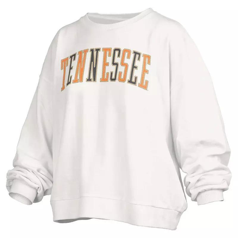 Womens Pressbox Tennessee Volunteers Janise Waist Length Oversized Pullover Sweatshirt Product Image