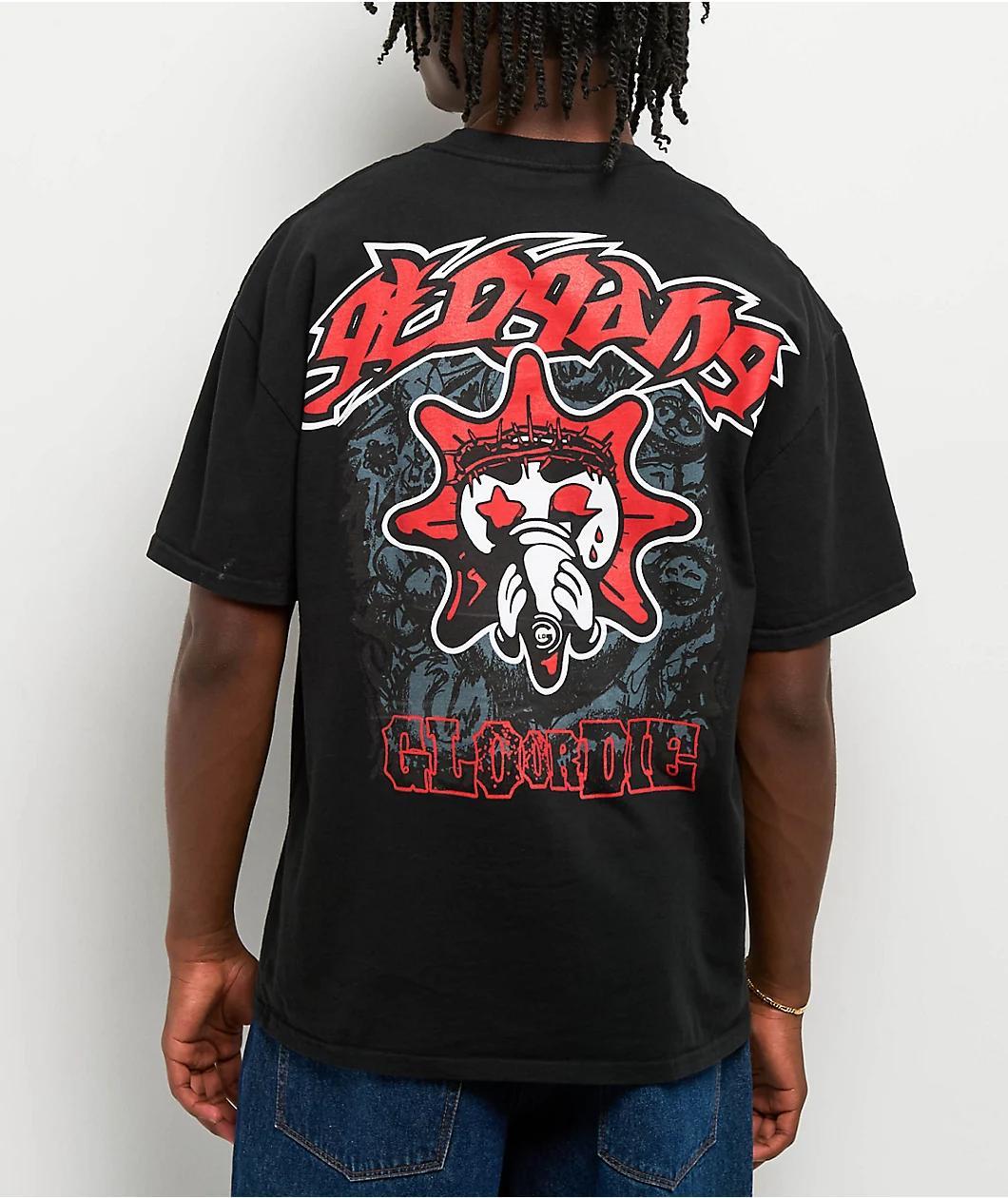 Glo Gang Glo Or Die Black T-Shirt Product Image