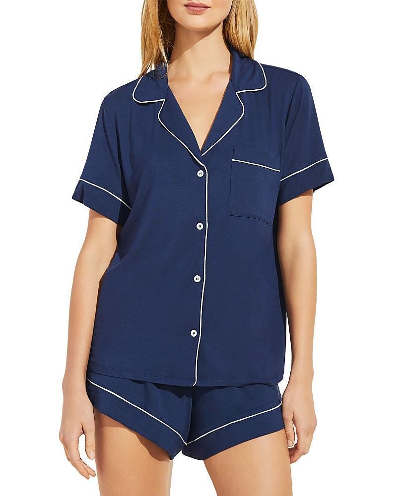 Eberjey Gisele Relaxed Short Sleeve Top & Shorts Product Image