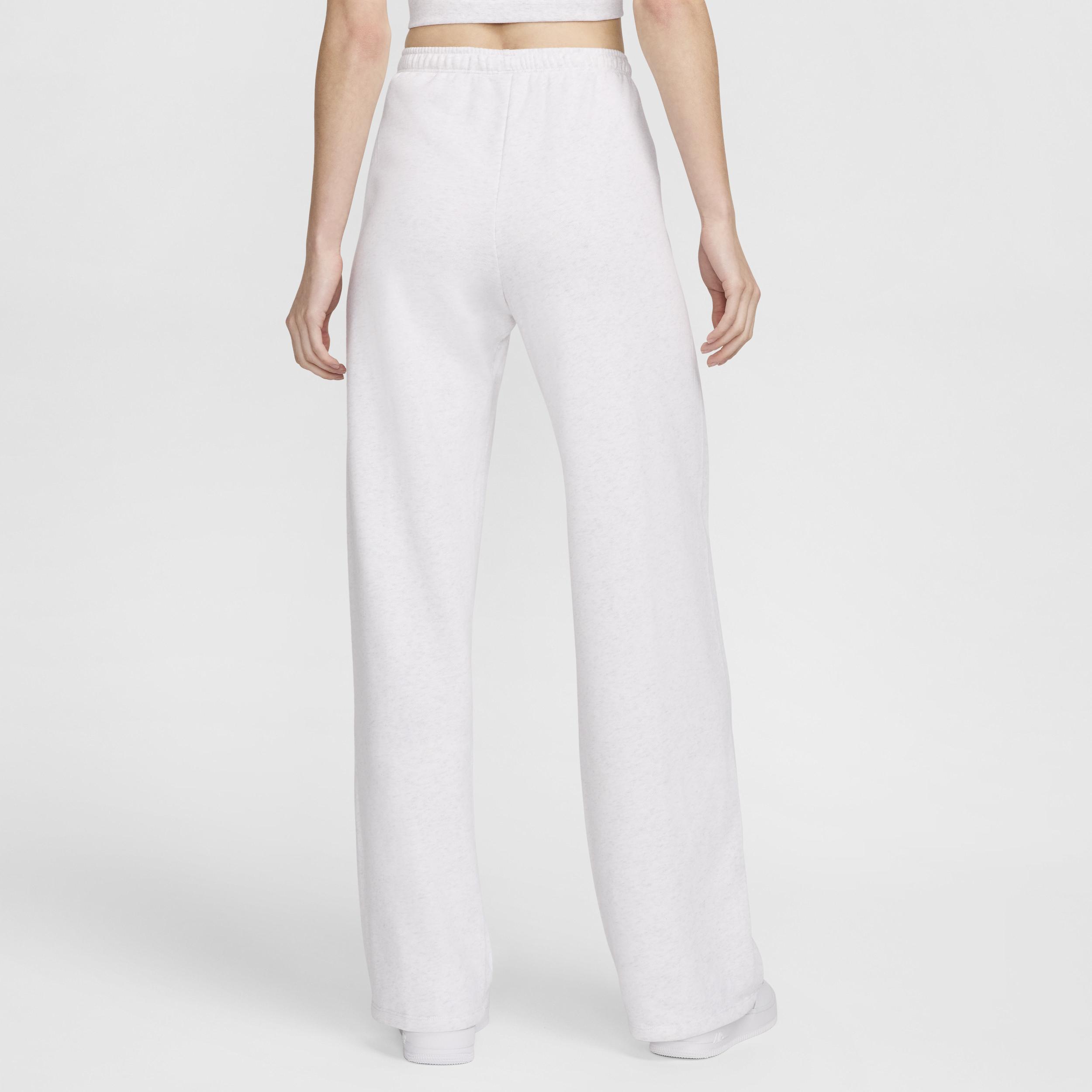 Women's Nike Sportswear French Terry Mid-Rise Sweatpants, Size: XXL, Birch Grey Product Image
