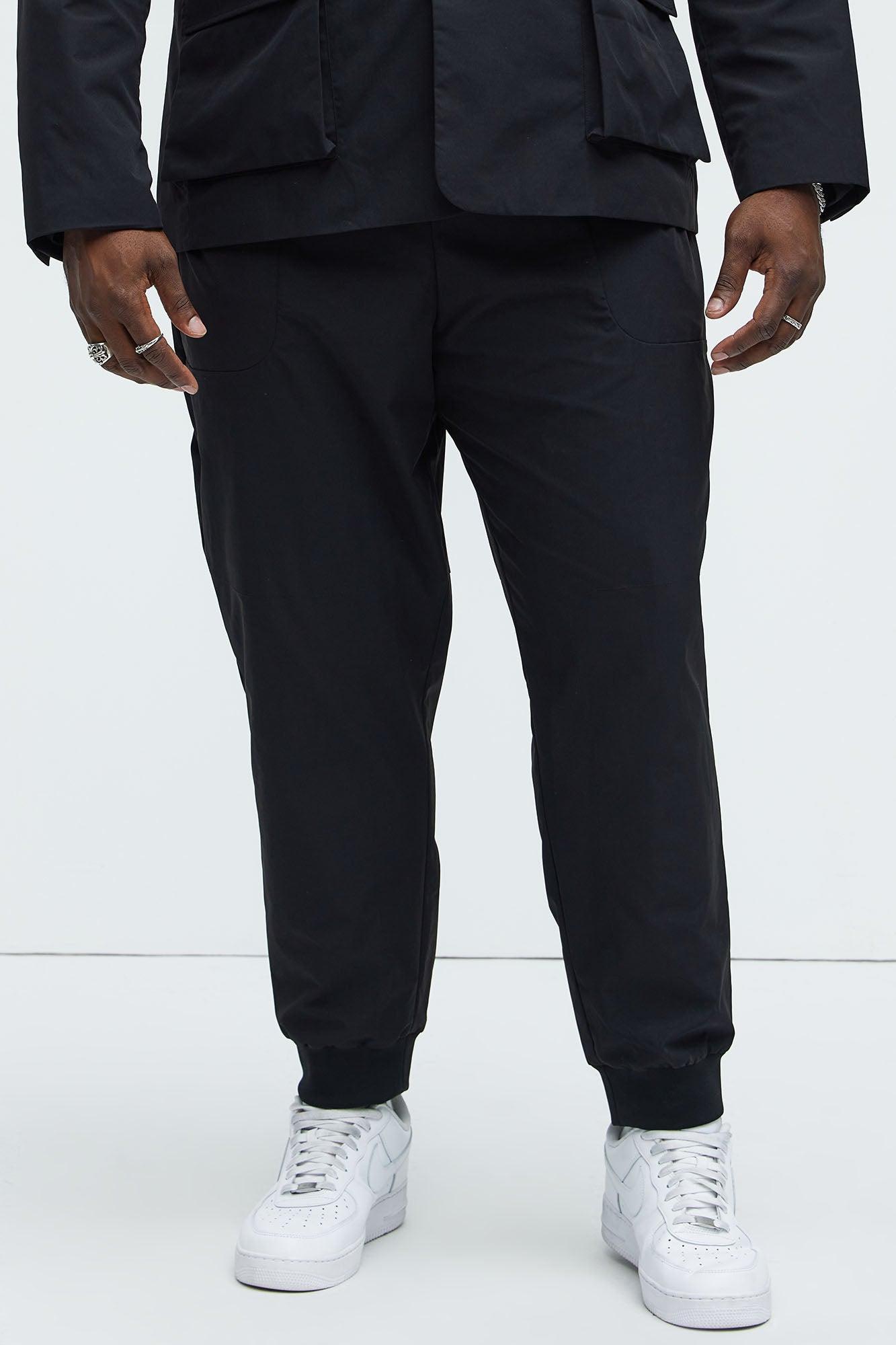 Ansel Tech Train Jogger - Black Product Image