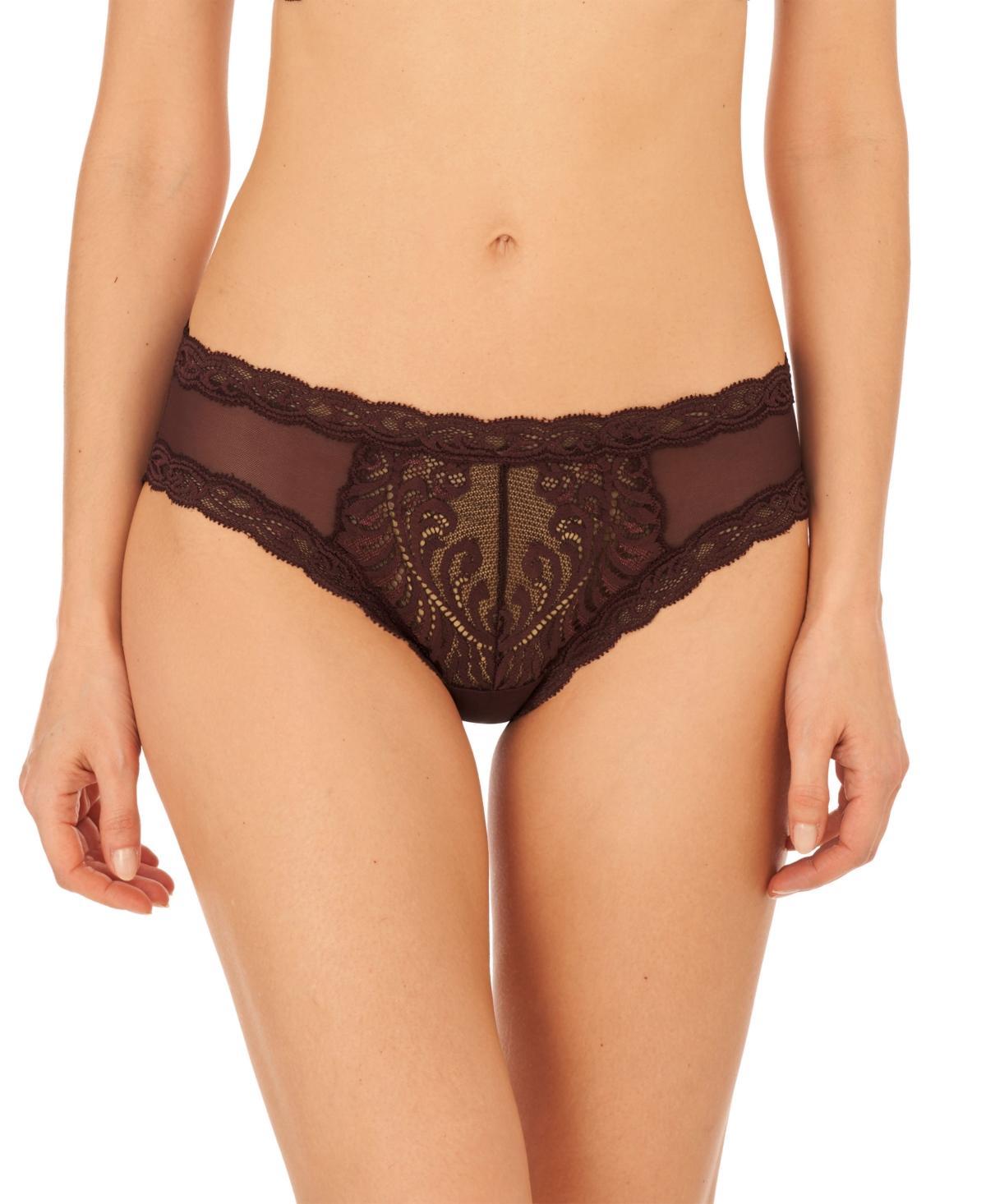 Womens Feathers Lace Hipster Product Image