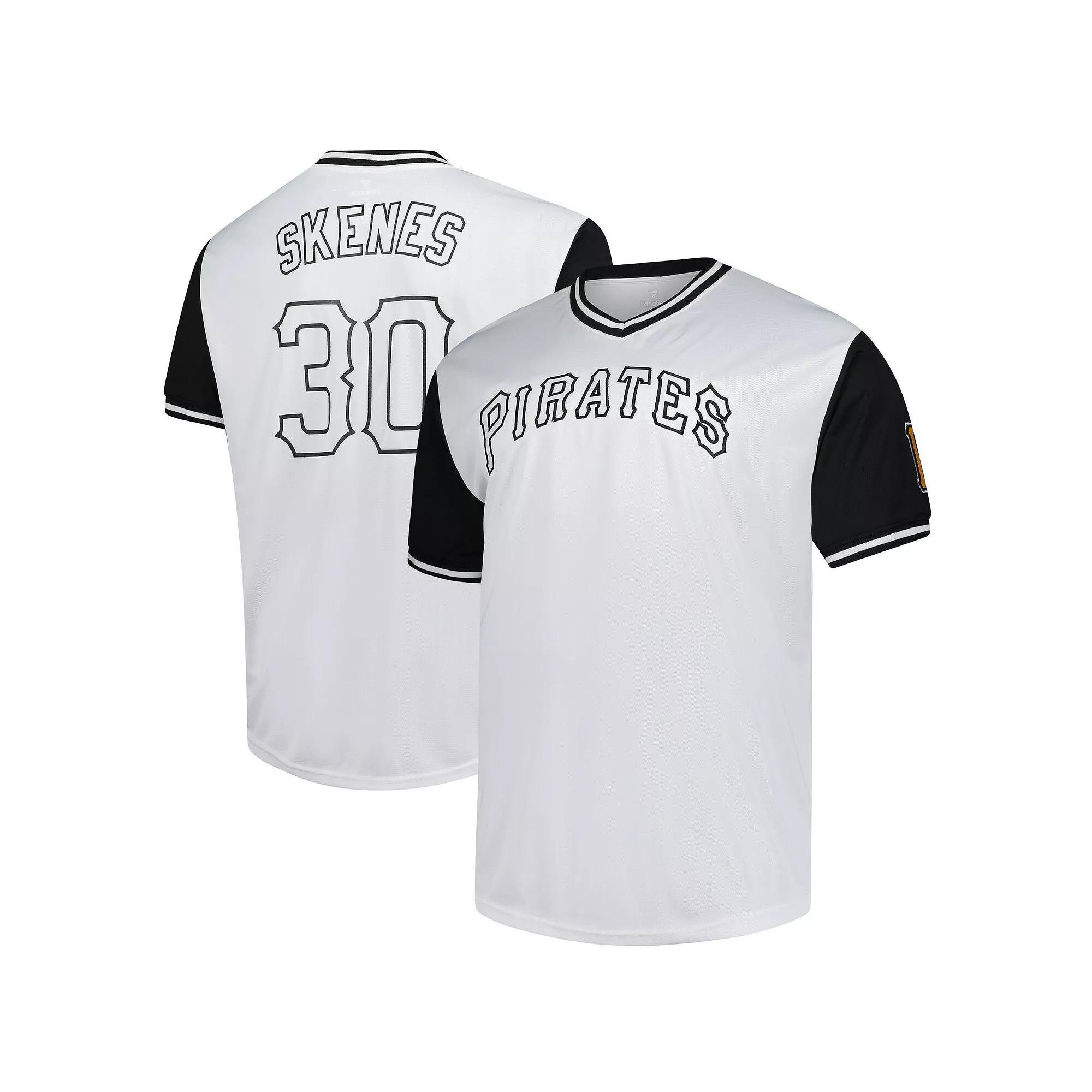 Men's Profile Paul Skenes White Pittsburgh Pirates Big & Tall Birdeye T-Shirt, Size: 2XLT Product Image