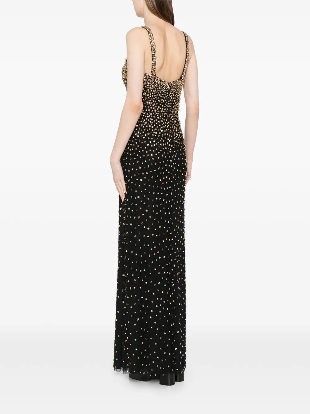 Cherry embellished gown Product Image